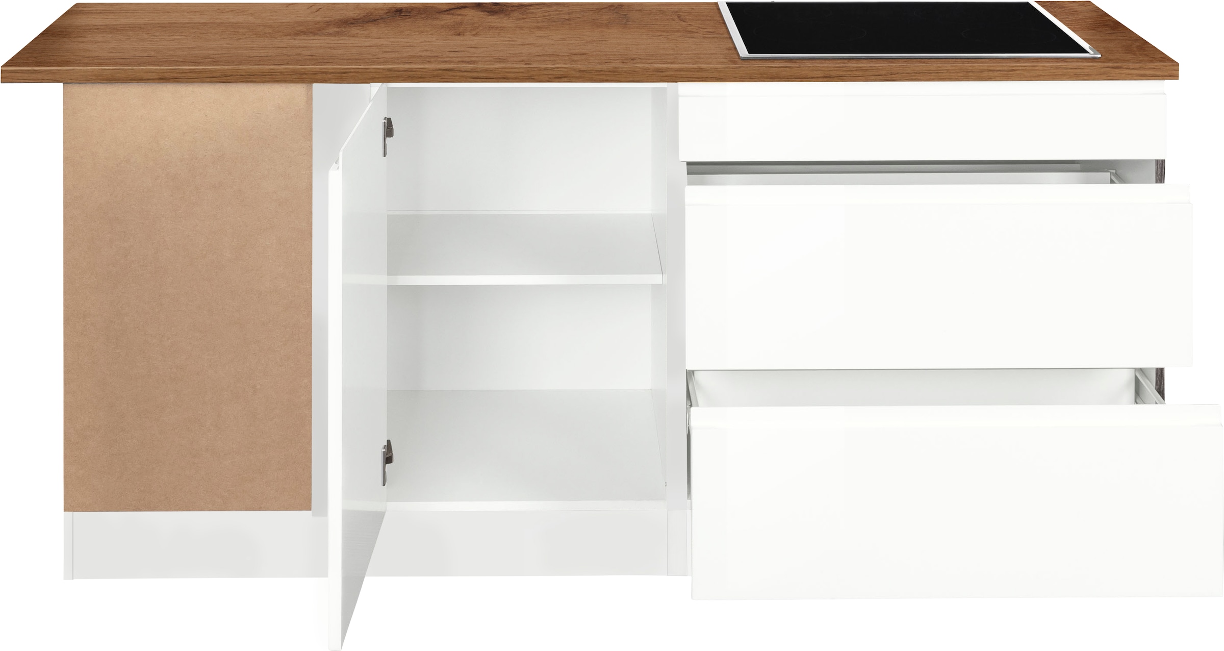 HELD MÖBEL Winkelküche »Virginia«, Stellbreite 230/190 cm, ohne E-Geräte