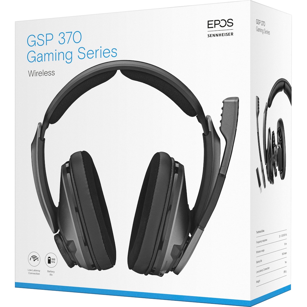 EPOS | Sennheiser Gaming-Headset »GSP 370 Kabelloses Gaming-Headset«