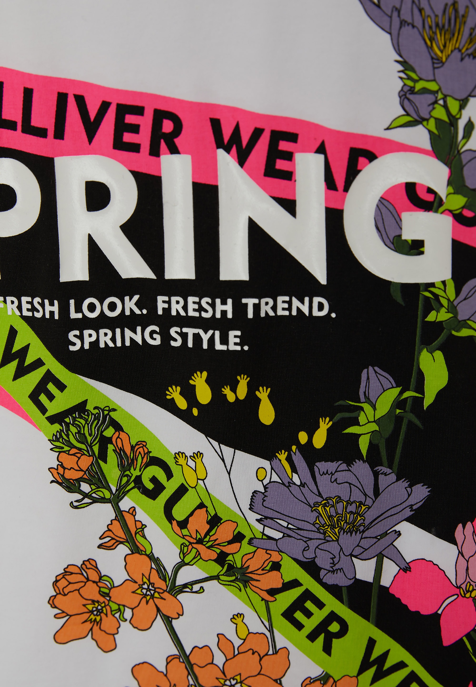 Gulliver T-Shirt, mit modischem Blumen-Print