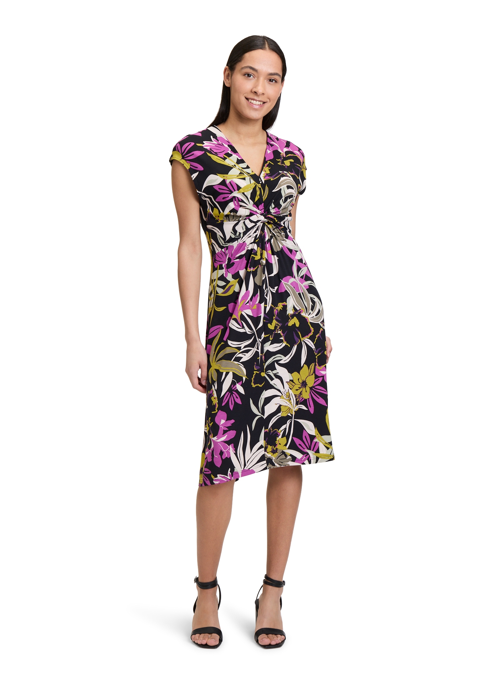 Betty Barclay Jerseykleid »Betty Barclay Jerseykleid mit Raffung«, Form
