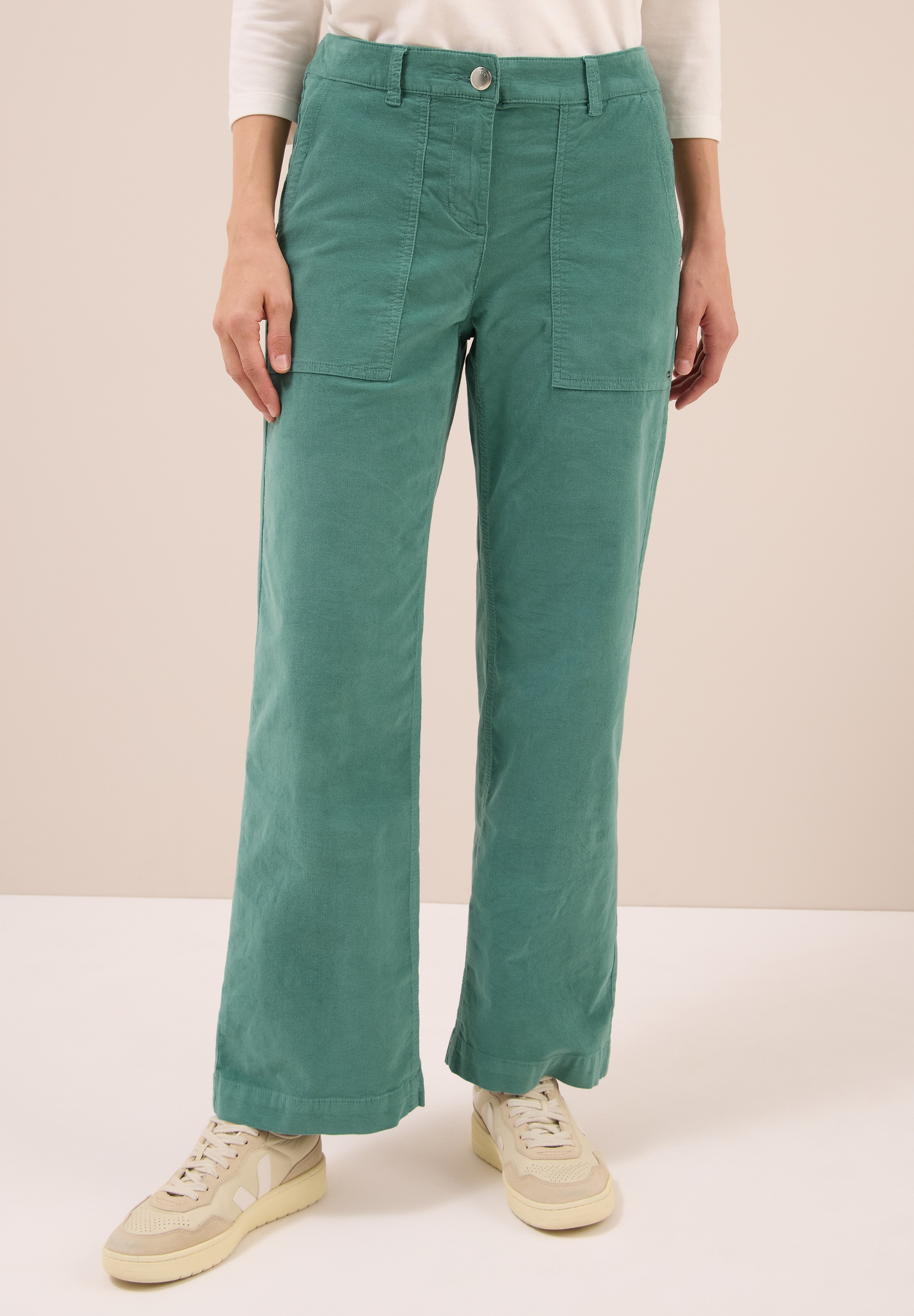 Cecil Cordhose, High Waist günstig online kaufen