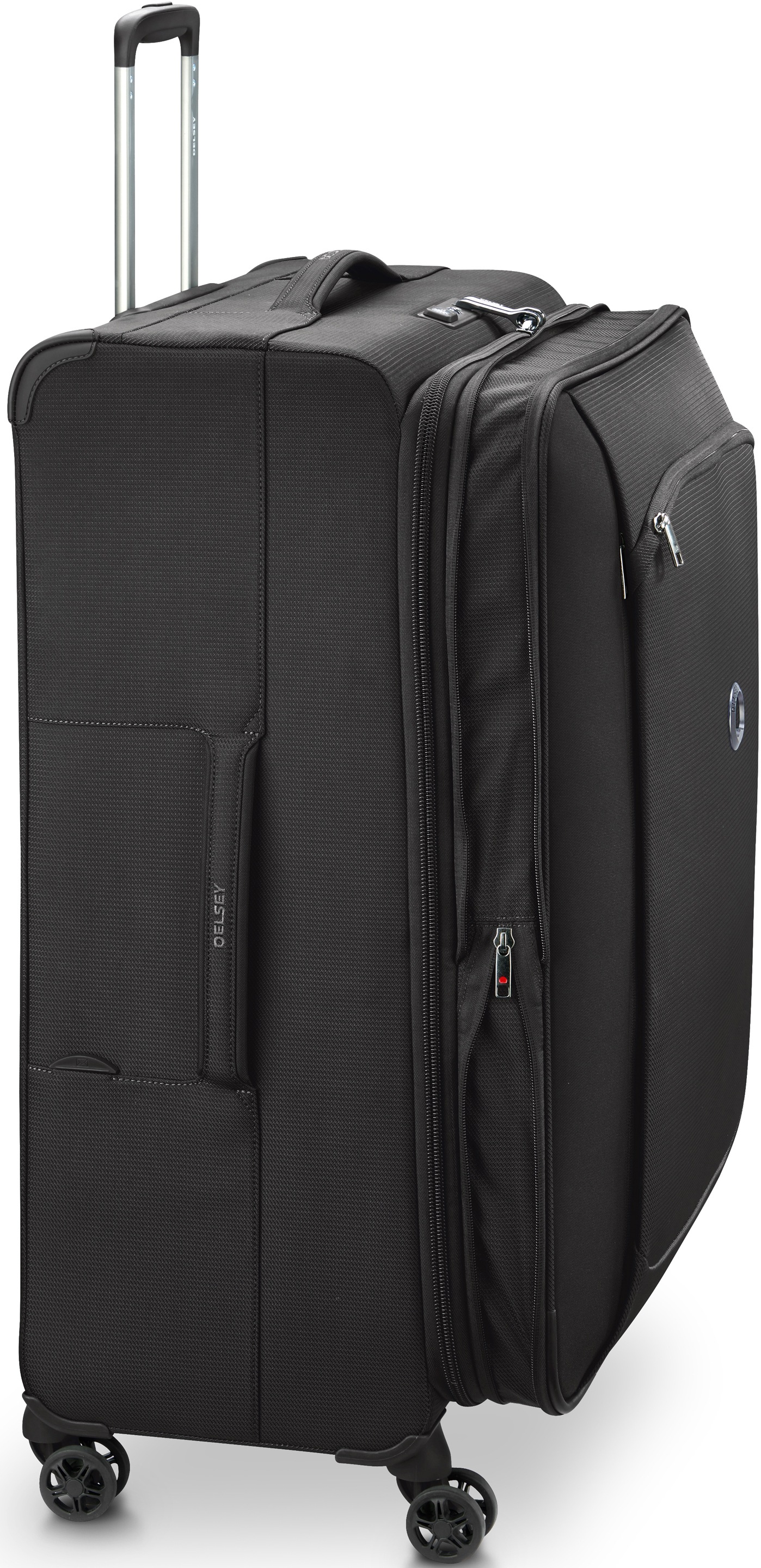 Delsey Weichgepäck-Trolley »Montmartre Air 2.0, 77 cm, schwarz«, 4 Rollen