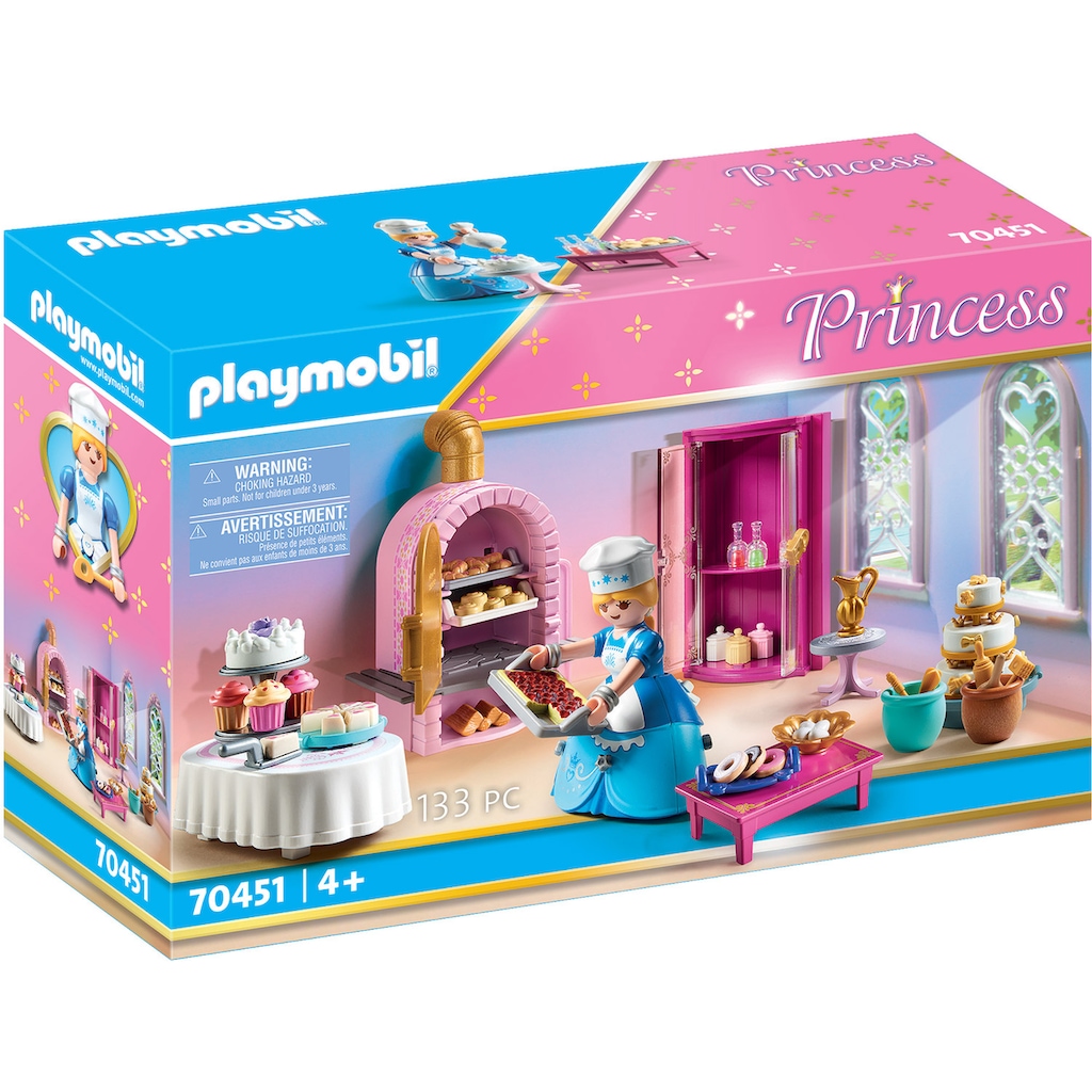 Playmobil® Konstruktions-Spielset »Schlosskonditorei (70451), Princess«, (133 St.), Made in Germany