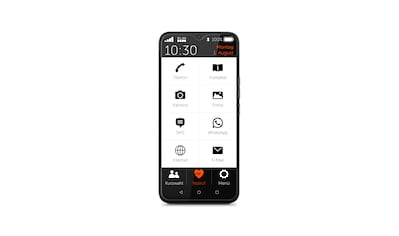 Smartphone »GS5 Senior«, Grau, 16 cm/6,3 Zoll, 64 GB Speicherplatz, 48 MP Kamera