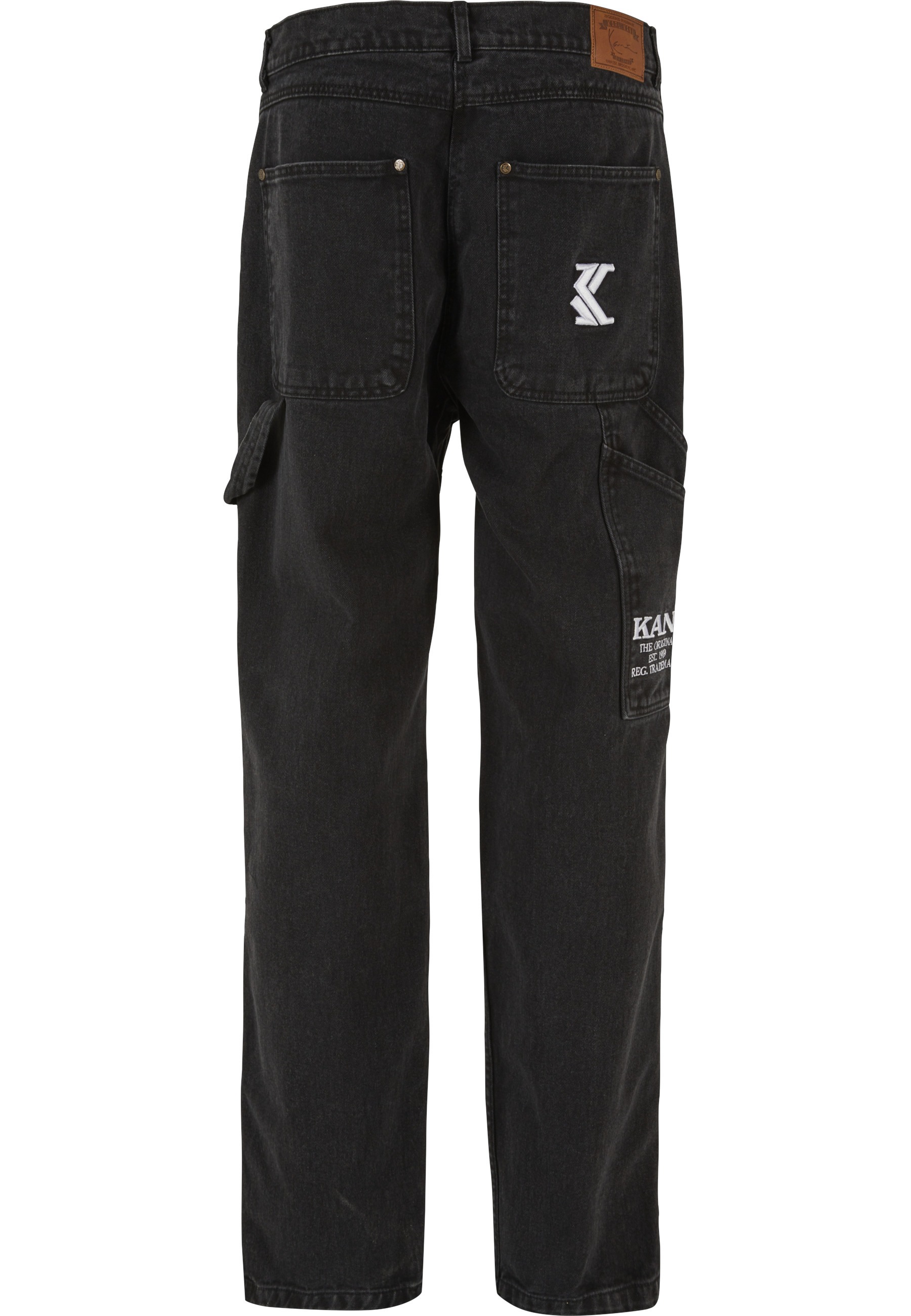 Karl Kani Bequeme Jeans "Karl Kani Herren KK Retro Baggy Workwear Knee Cut günstig online kaufen