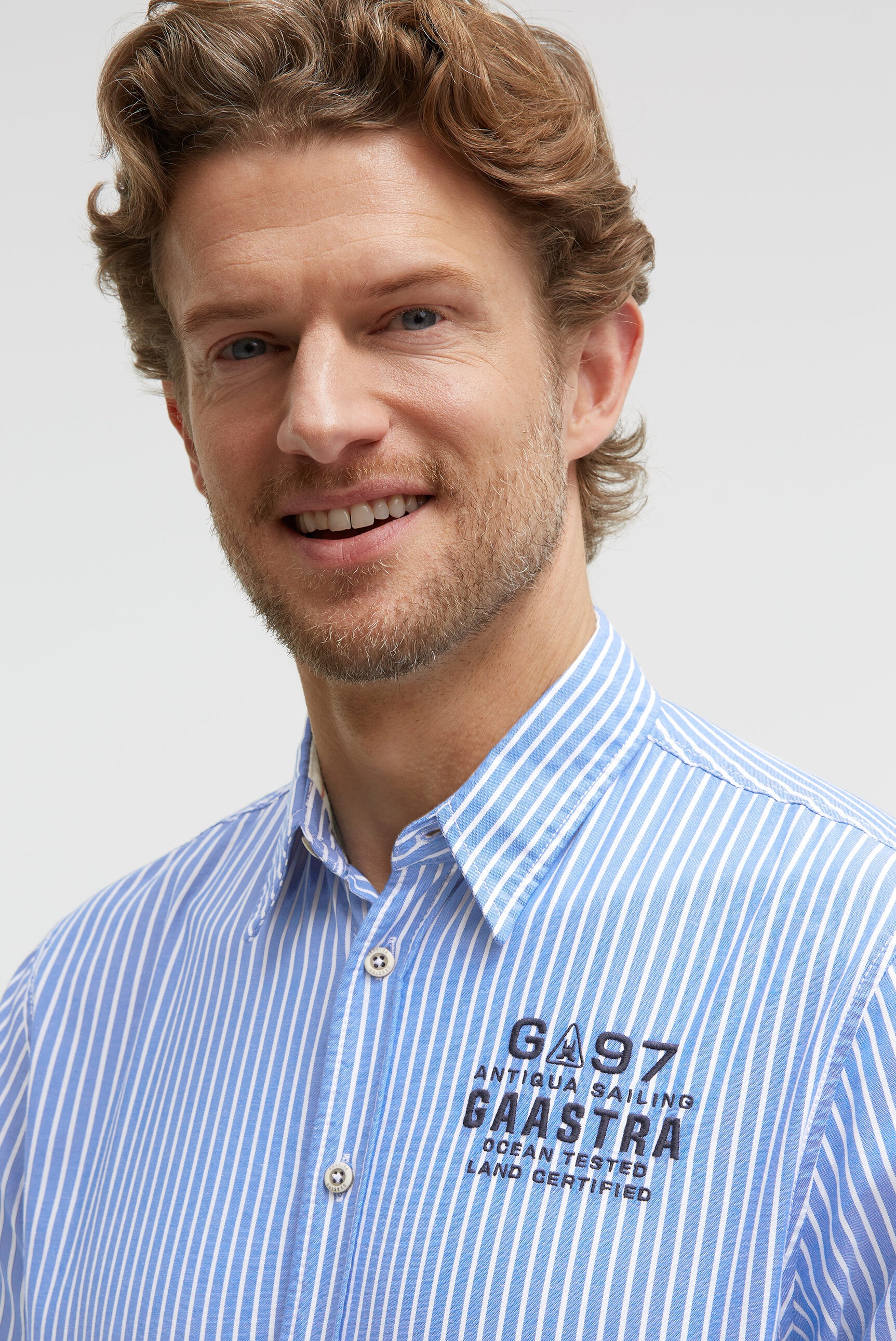 Gaastra Langarmhemd mit Kentkragen