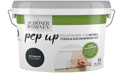 SCHÖNER WOHNEN FARBE Lack »pep up - anthrazit«