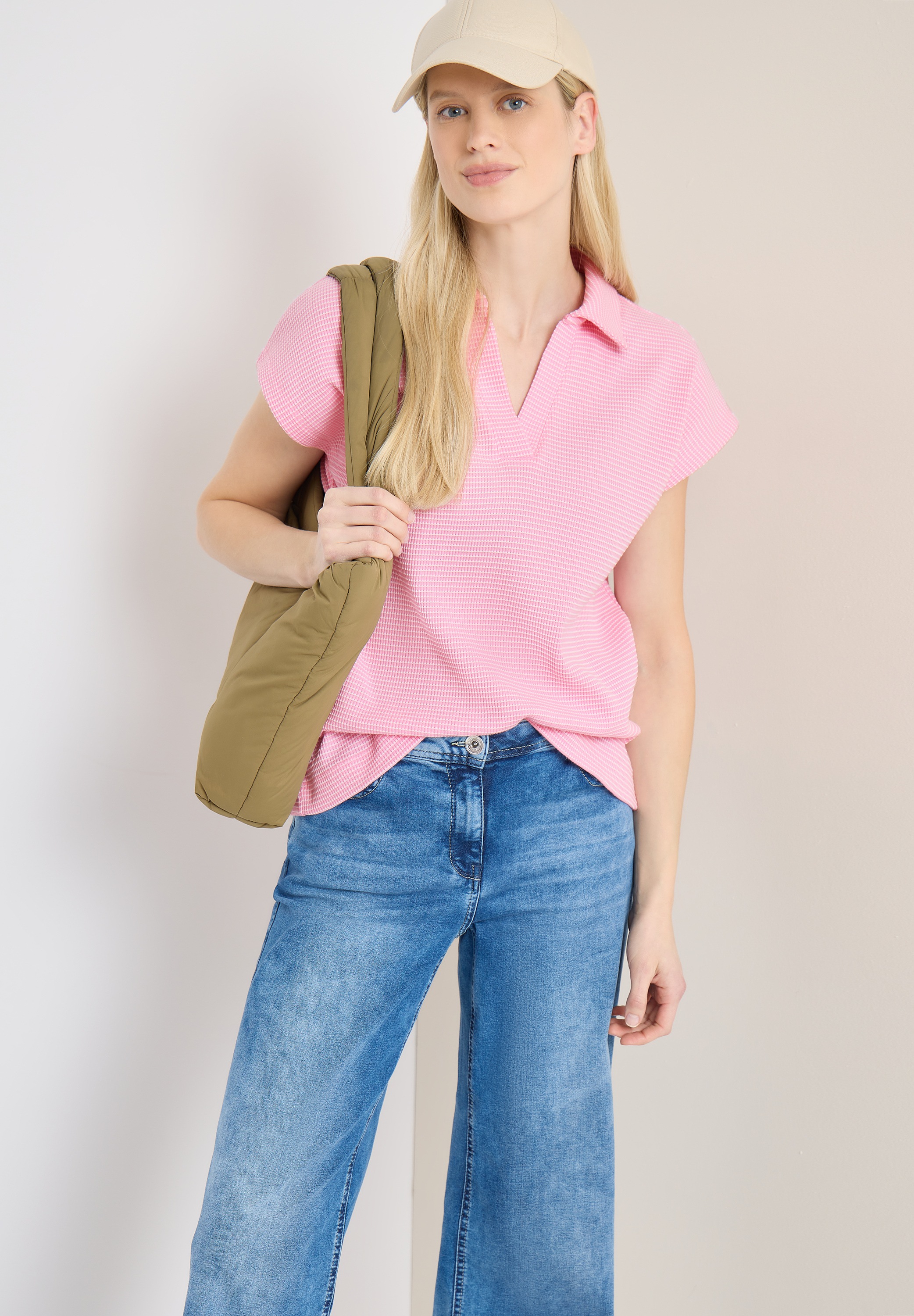 Cecil Poloshirt mit Struktur-Optik günstig online kaufen