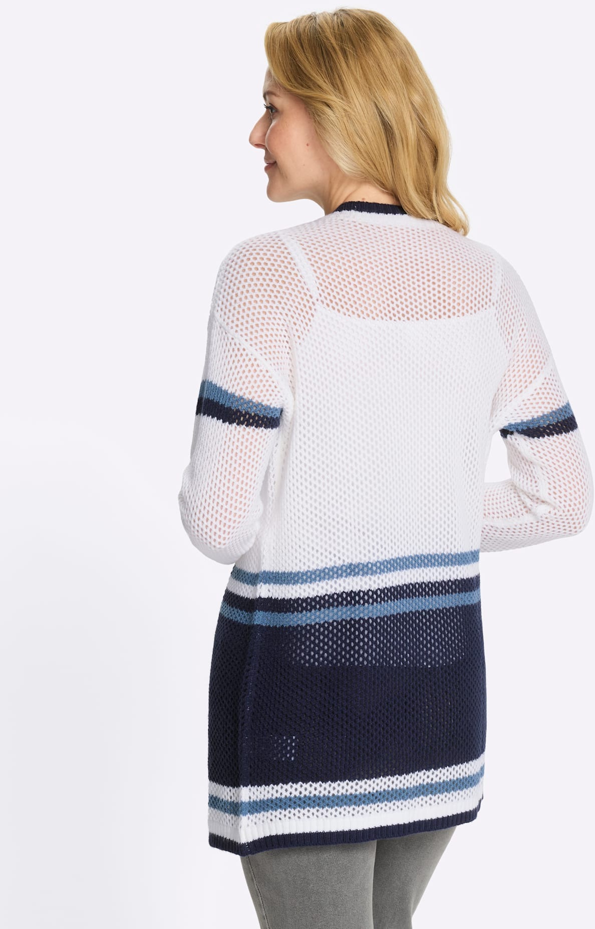 Thumbnail - Classic Basics Ajourstrickjacke