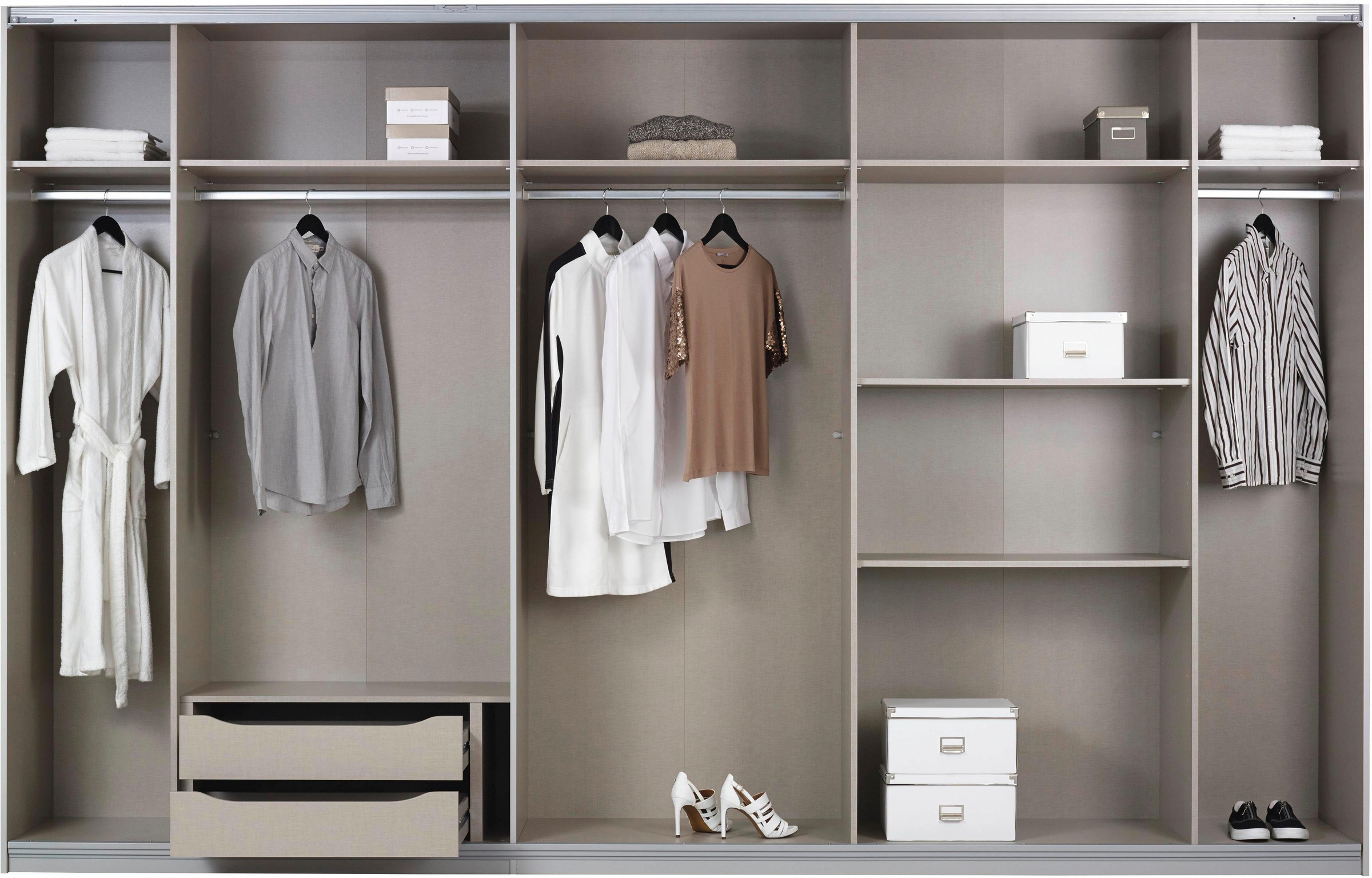 rauch Schwebetürenschrank "Kleiderschrank Schrank Garderobe Wäscheschrank A günstig online kaufen