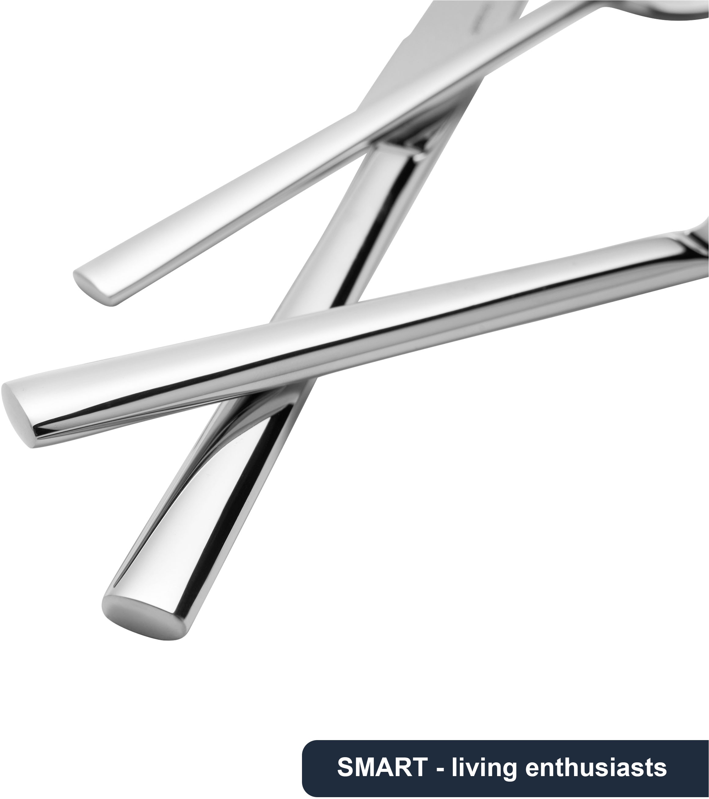 Hanseatic Besteck-Set »SMART, glänzend«, (Set, 84 tlg.), leichtes und minimalistisches Design