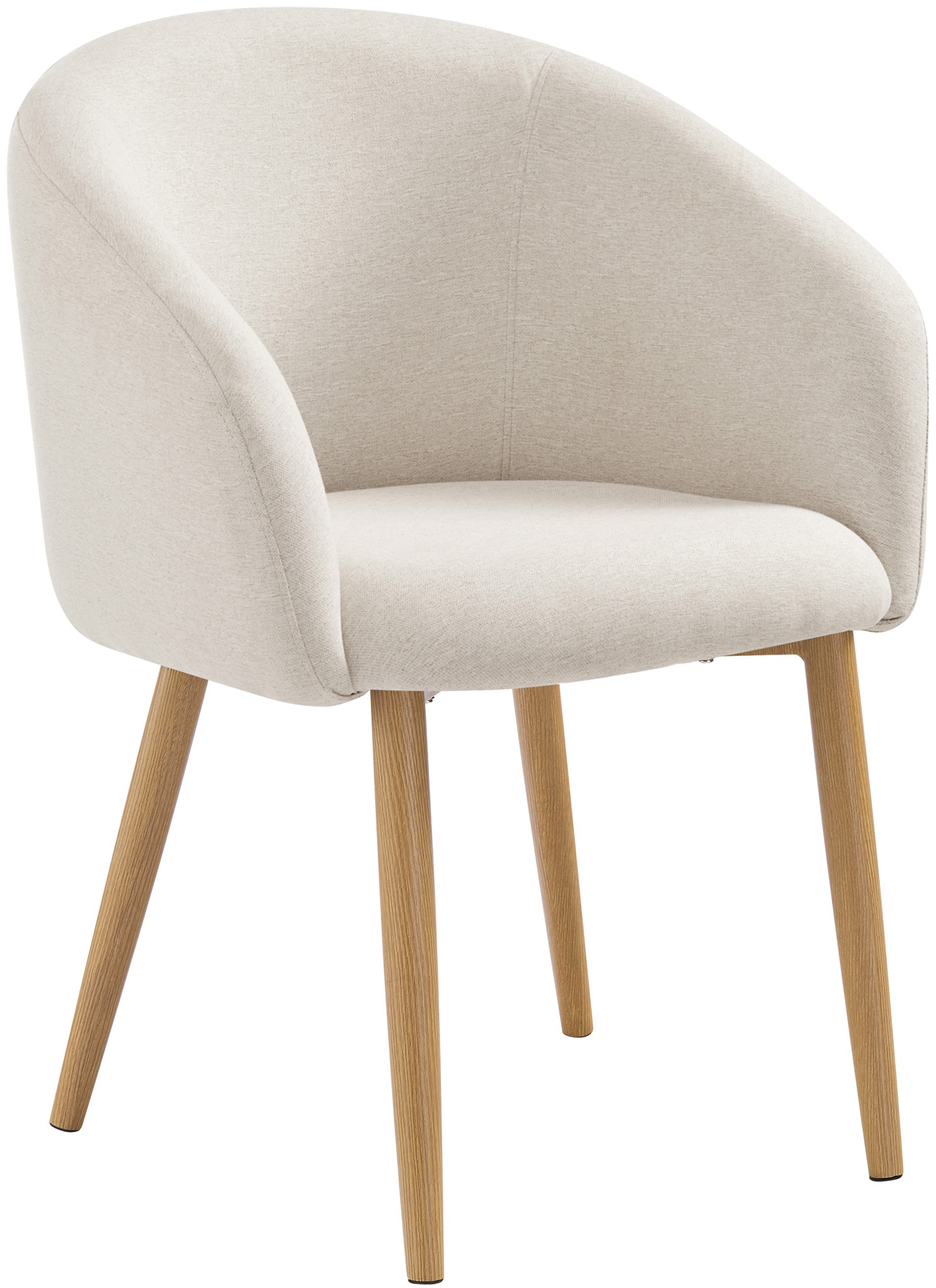 SalesFever Armlehnstuhl "Komfortabler Esszimmerstuhl mit Stil" (Set) 2 Stk. günstig online kaufen