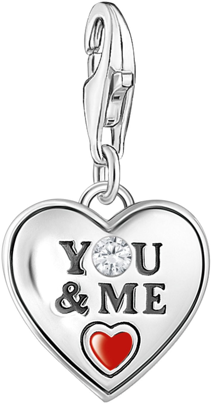 Thomas Sabo YOU&ME Heart Charm Silver