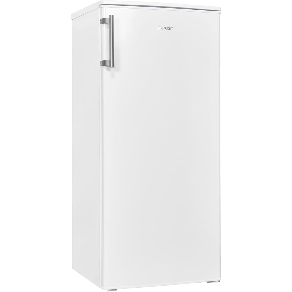 exquisit Kühlschrank »KS185-4-HE-040E«, KS185-4-HE-040E weiss, 122 cm hoch, 55 cm breit