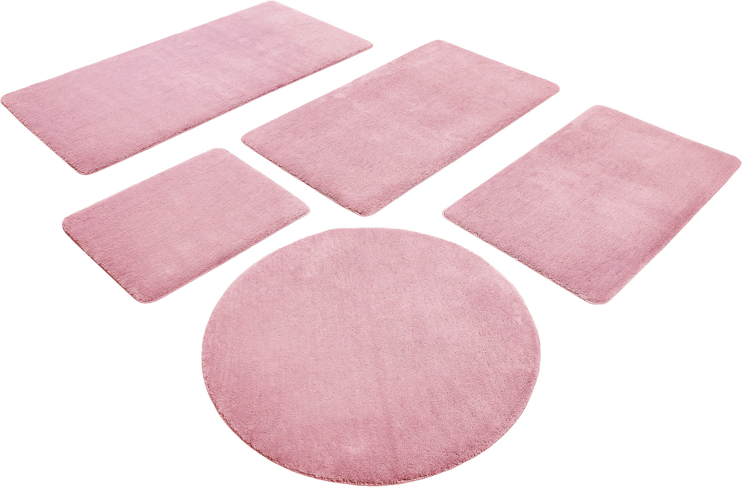 Wecon home Basics Badematte "Joris" Höhe 20 mm rutschhemmend beschichtet st günstig online kaufen