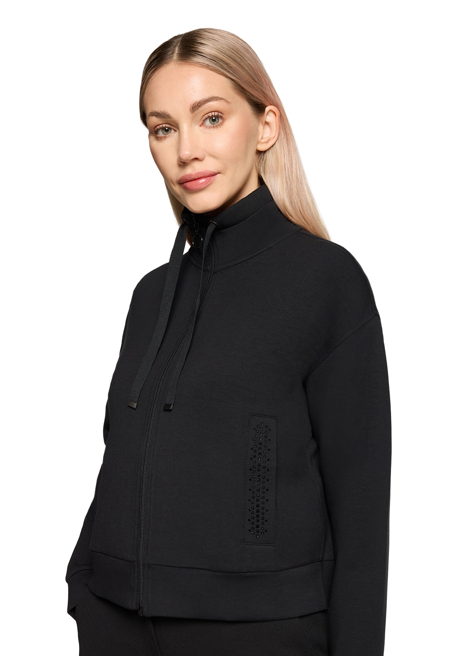 Betty Barclay Sweatjacke »Damen mit Rippenstruktur«