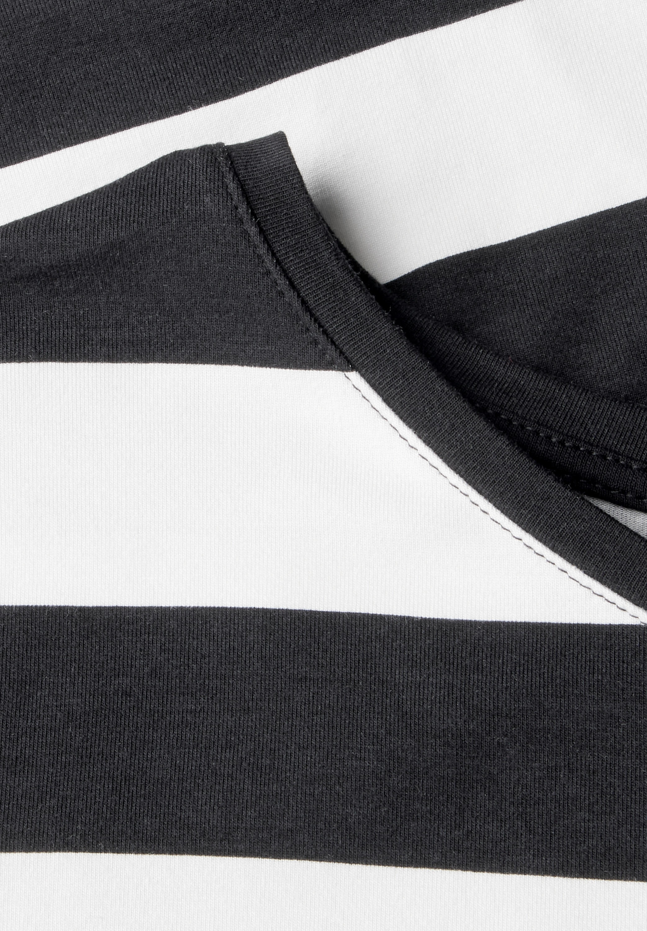 STREET ONE T-Shirt, mit Elastiksaum
