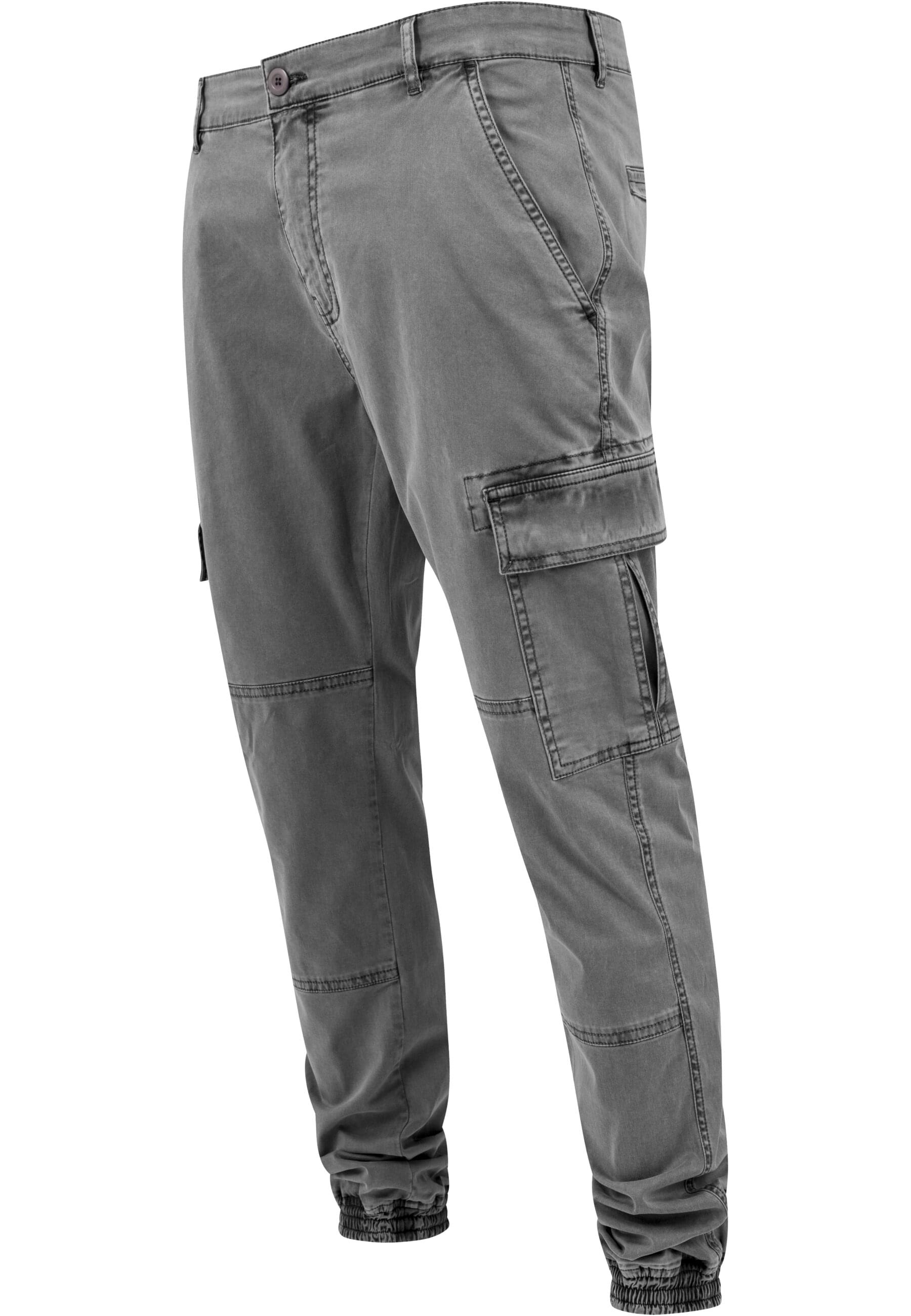 URBAN CLASSICS Cargohose »Urban Classics Herren Washed Cargo Twill Jogging Pants«, (1 tlg.)