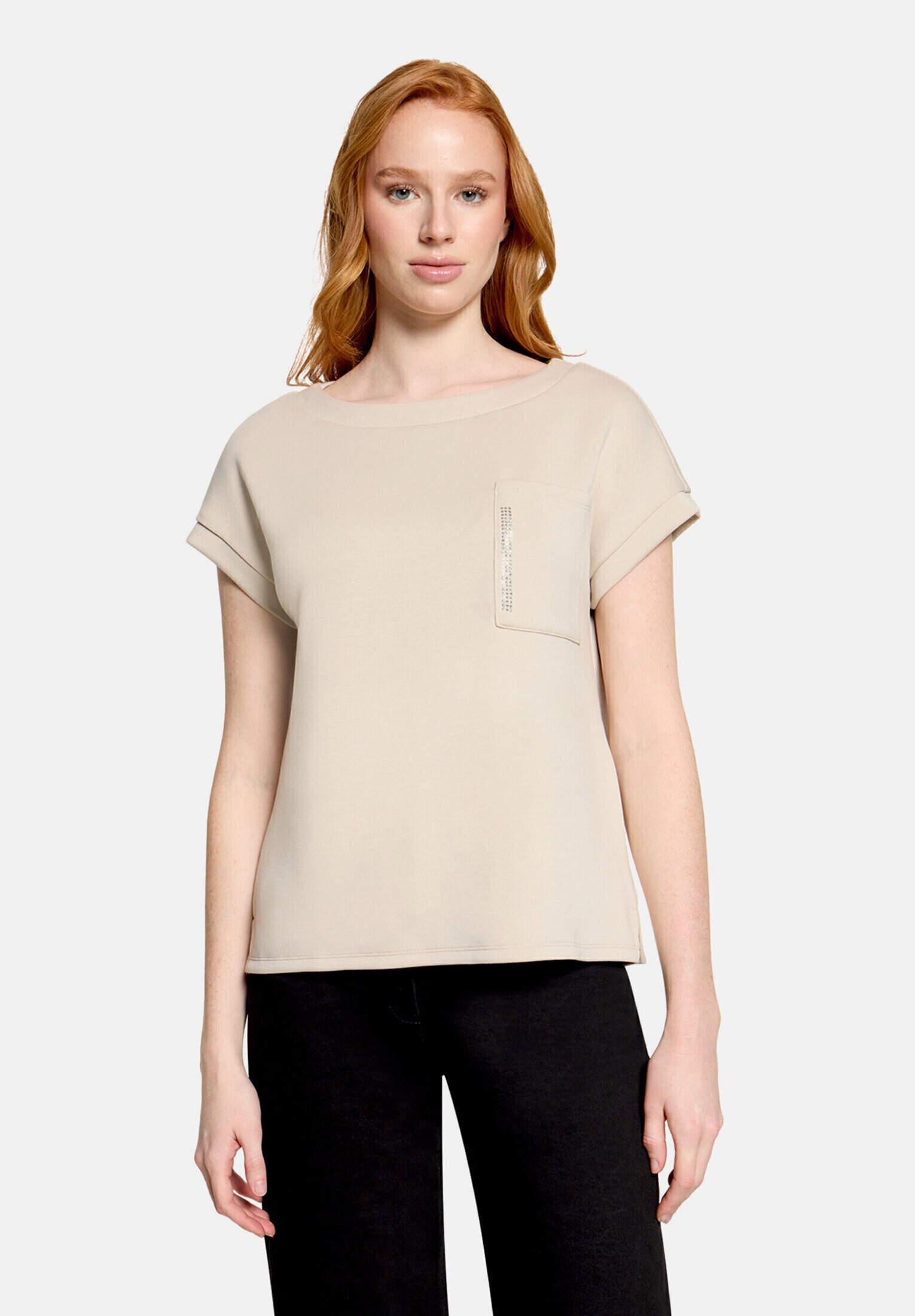 Betty Barclay Kurzarmshirt »Damen mit Seitenschlitzen« 1 tlg.