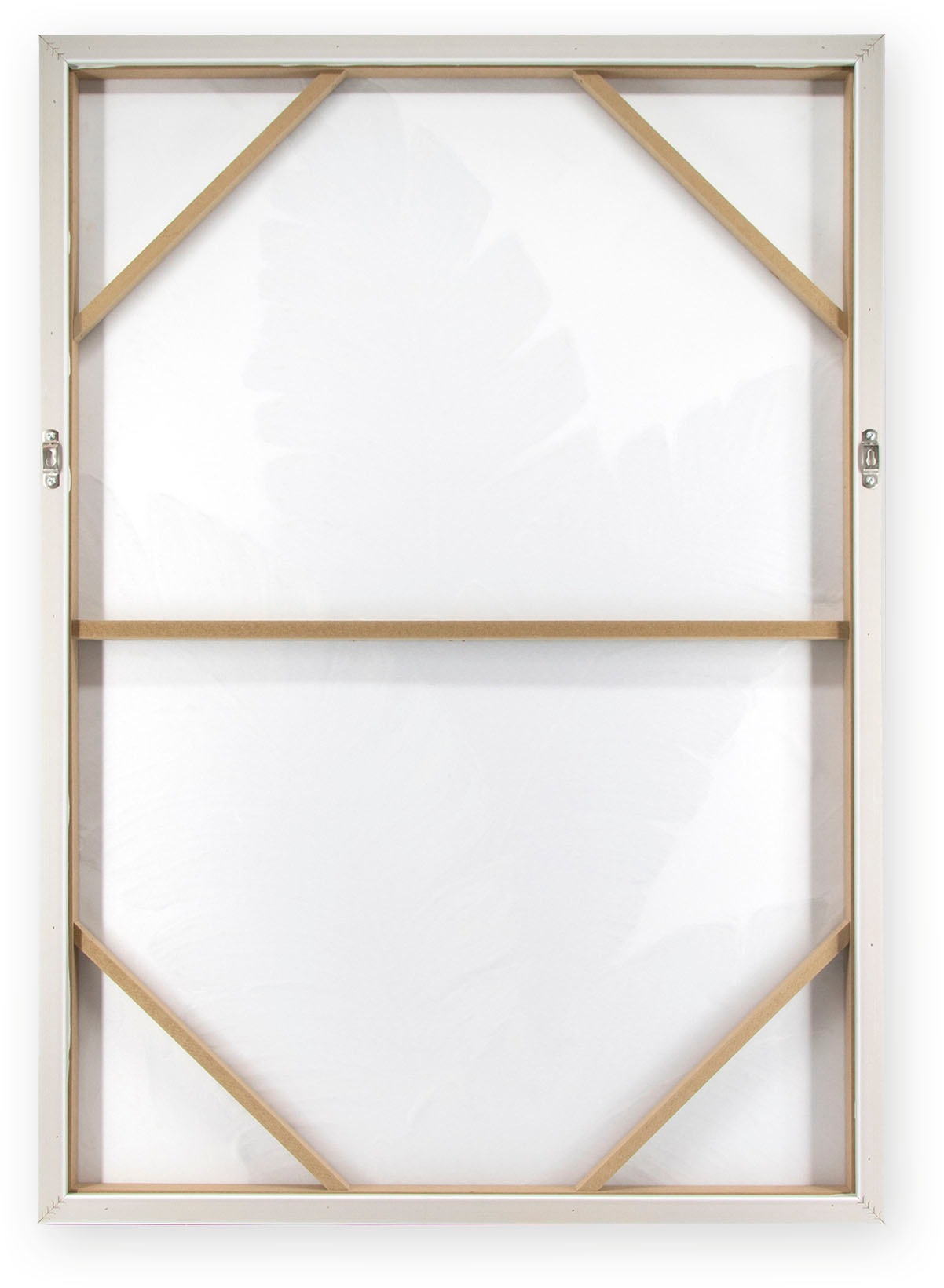 Art for the home Leinwandbild »Blatter Neutral« Blätter 1 Stk. tlg. Handgemalte Leinwand mit Goldmetallic, Lush leaves neutral - 100x70cm