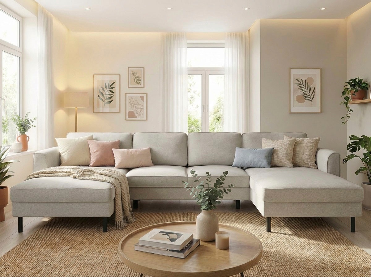 Home affaire Wohnlandschaft "Booster II, whlw. mit Schlaffunktion & Bettkas günstig online kaufen