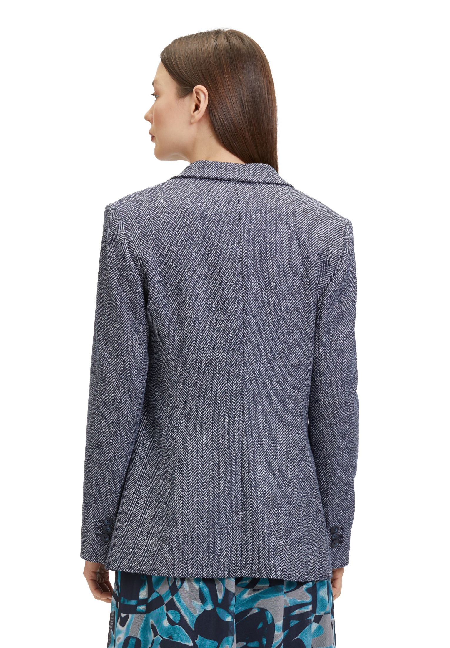 Betty&Co Longblazer »Betty & Co Longblazer mit Taschen«, Nahtführung