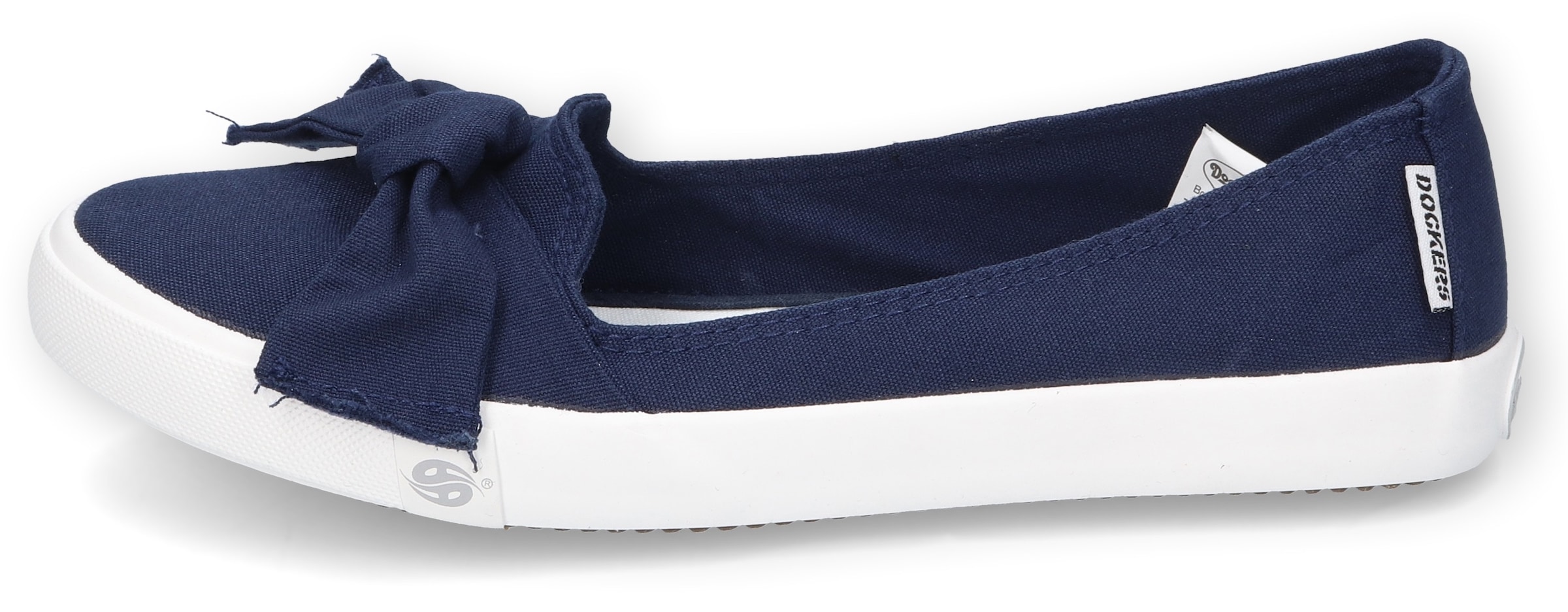 Dockers by Gerli Sneaker Ballerinas, Freizeitschuh mit auffälliger Schleife