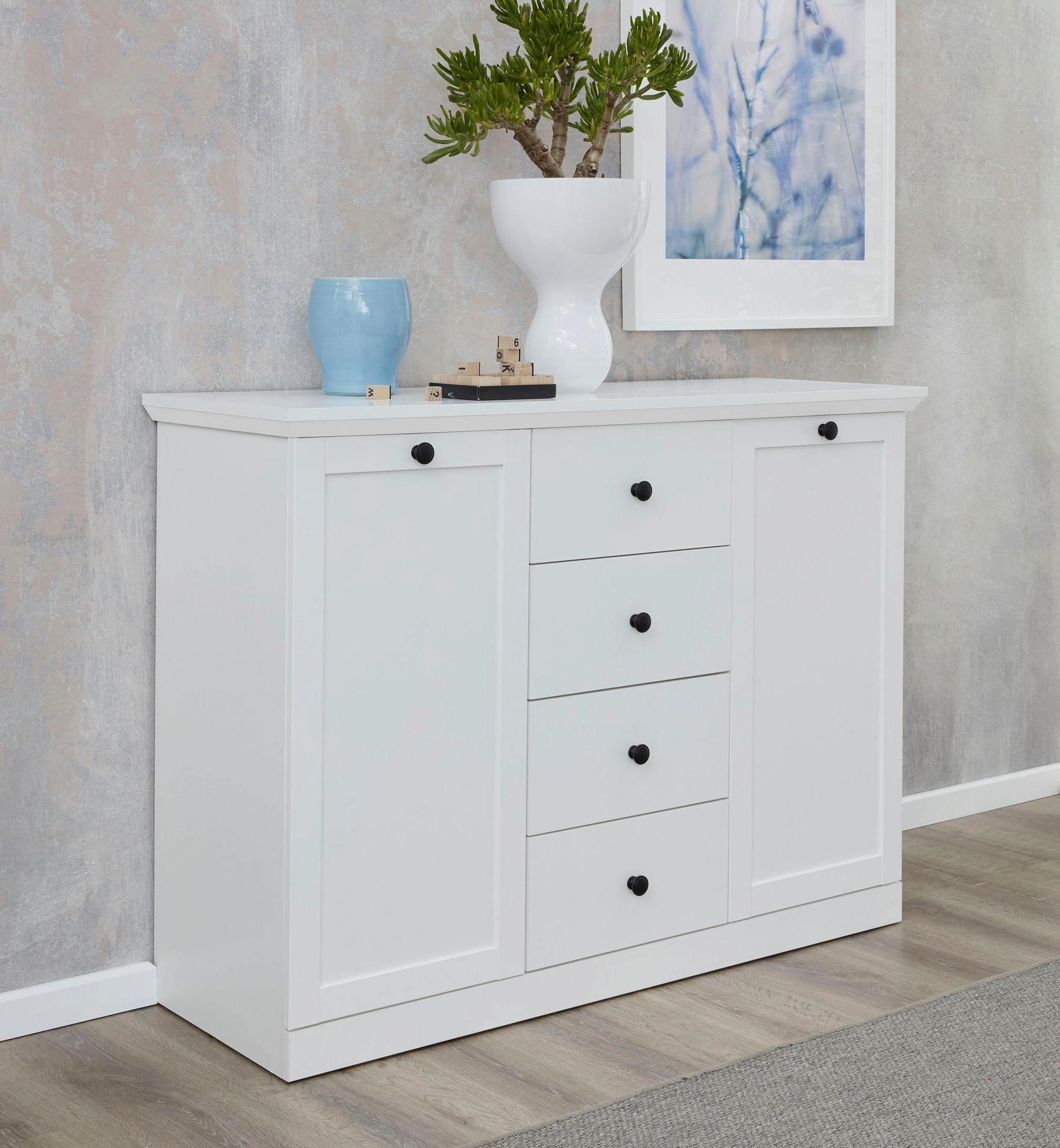 trendteam Sideboard Landhausstil, | Vollauszug mit zeitloser BAUR »Baxter«