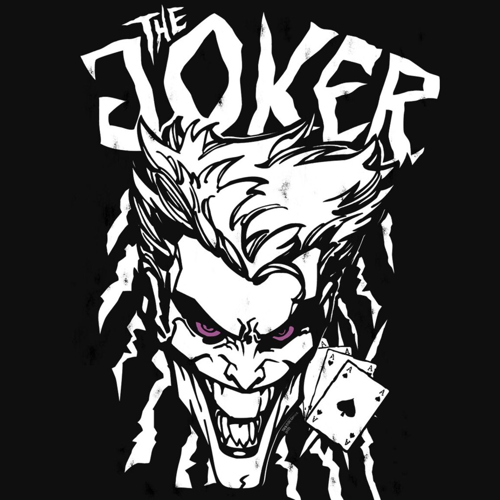 LOGOSHIRT T-Shirt »The Joker - Aces«, mit tollem Joker-Print