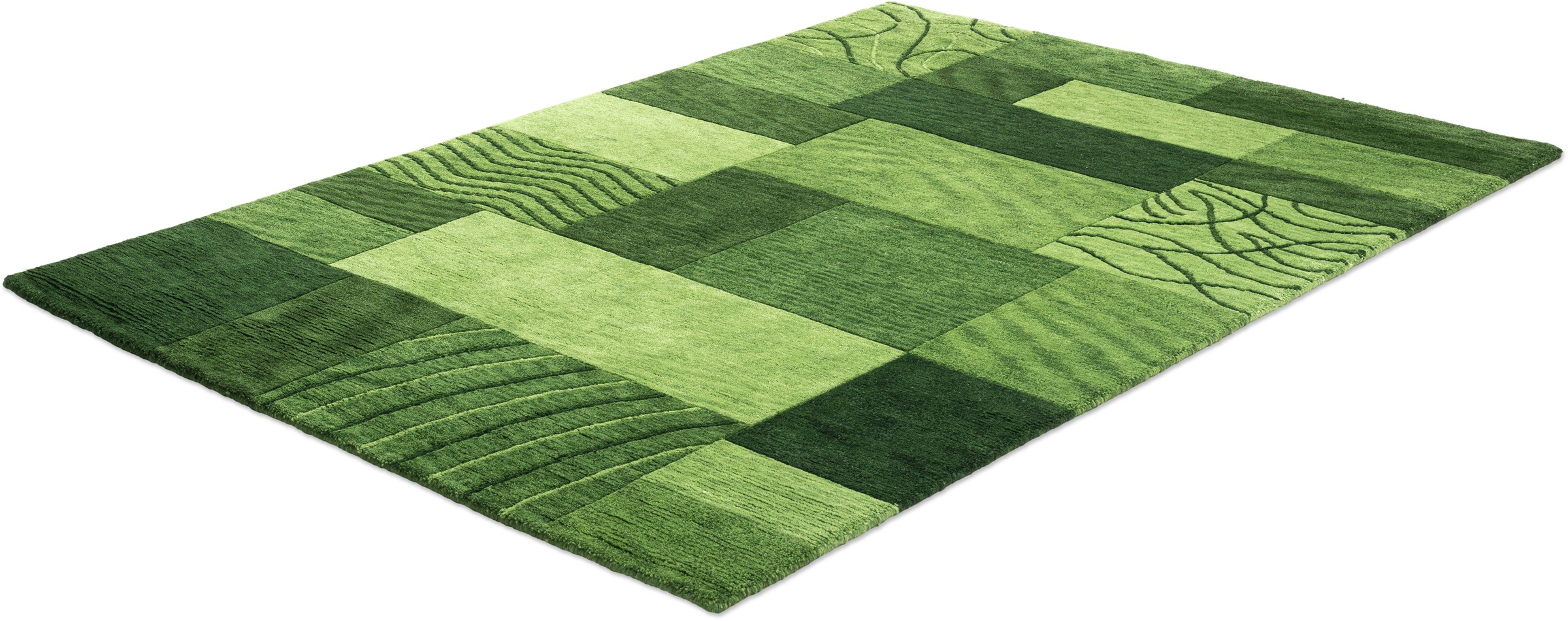 THEKO Royal Domas 4028 Tapis Vert 120x180cm 3