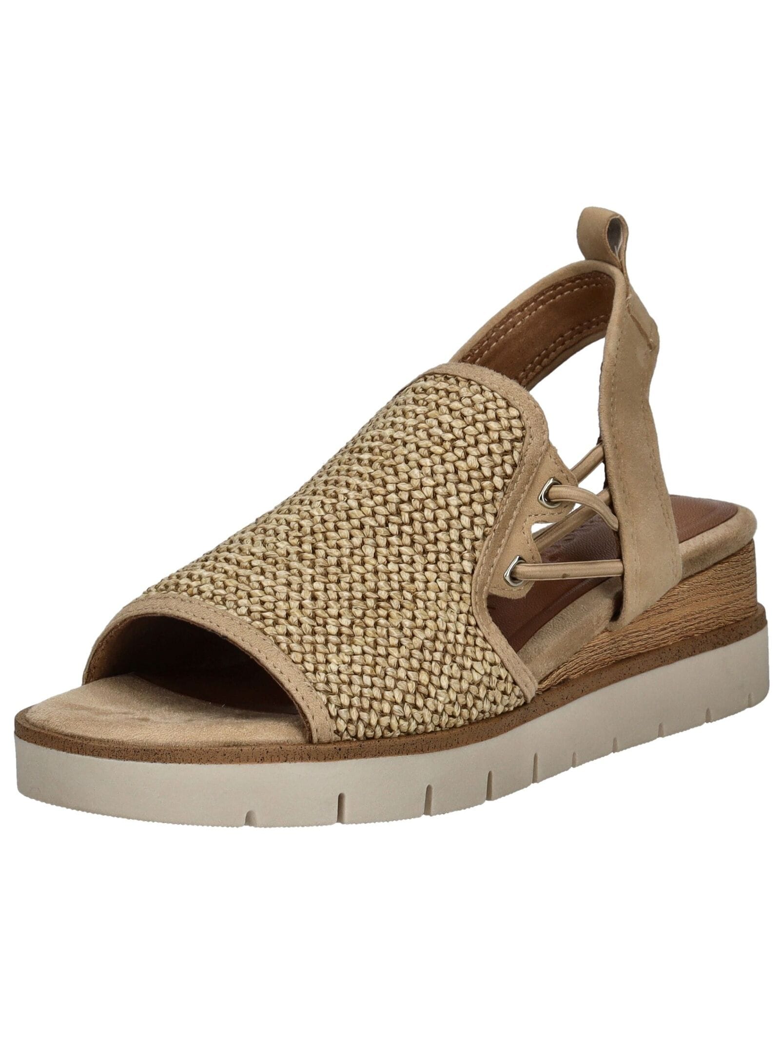 Tamaris Keilsandalette "Tamaris Sandalen Leder/Textil" günstig online kaufen