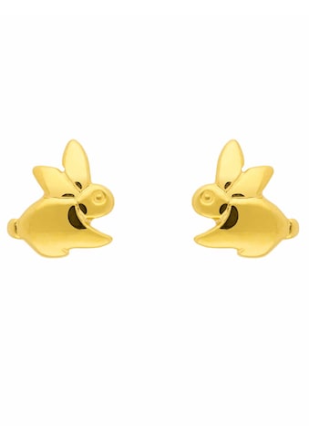 Adelia´s Paar Ohrstecker »585 Gold Ohrringe / Ohrstecker Hase«, Goldschmuck für Damen kaufen