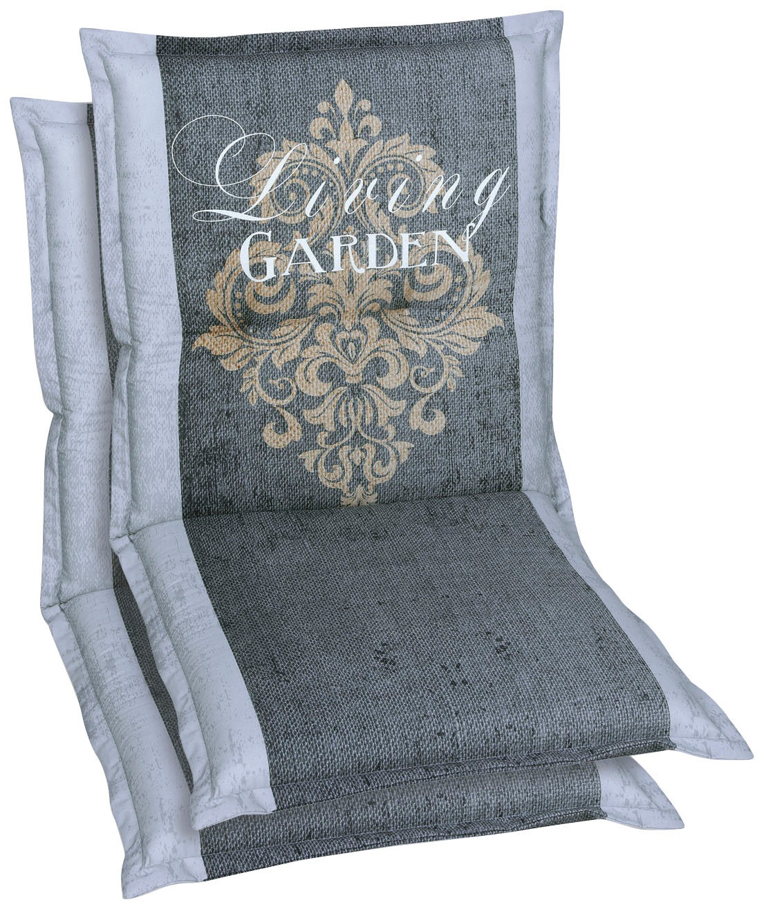 GO-DE Sesselauflage 2er Set, 108 x 50 cm, mittel günstig online kaufen