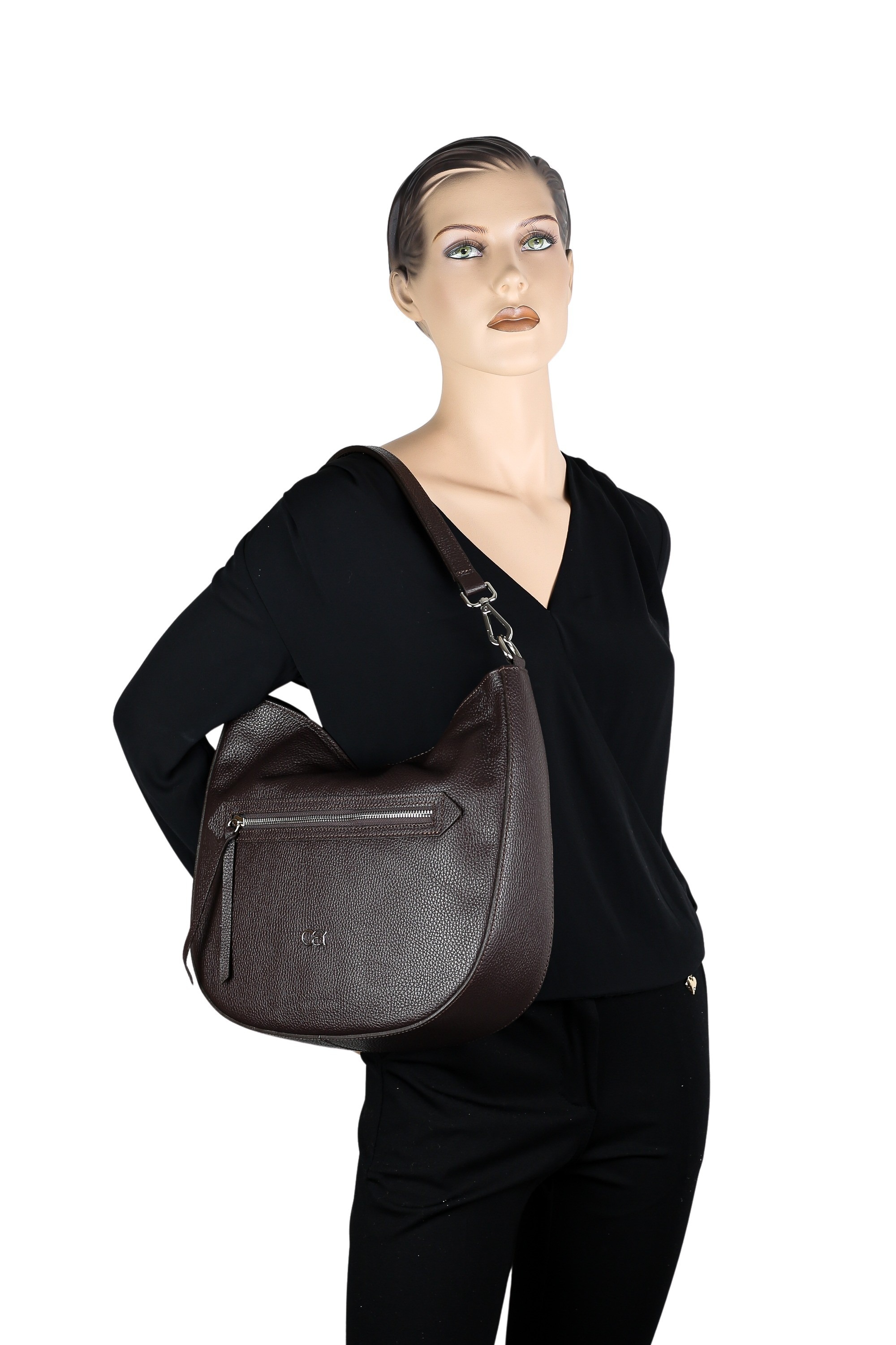 COLLEZIONE ALESSANDRO Schultertasche "Marigold" aus italienischem Leder günstig online kaufen