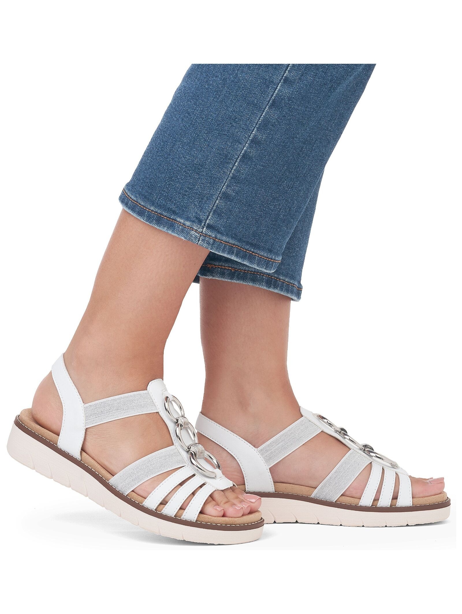 Thumbnail - Remonte Riemchensandale "Remonte Sandalen Lederimitat"