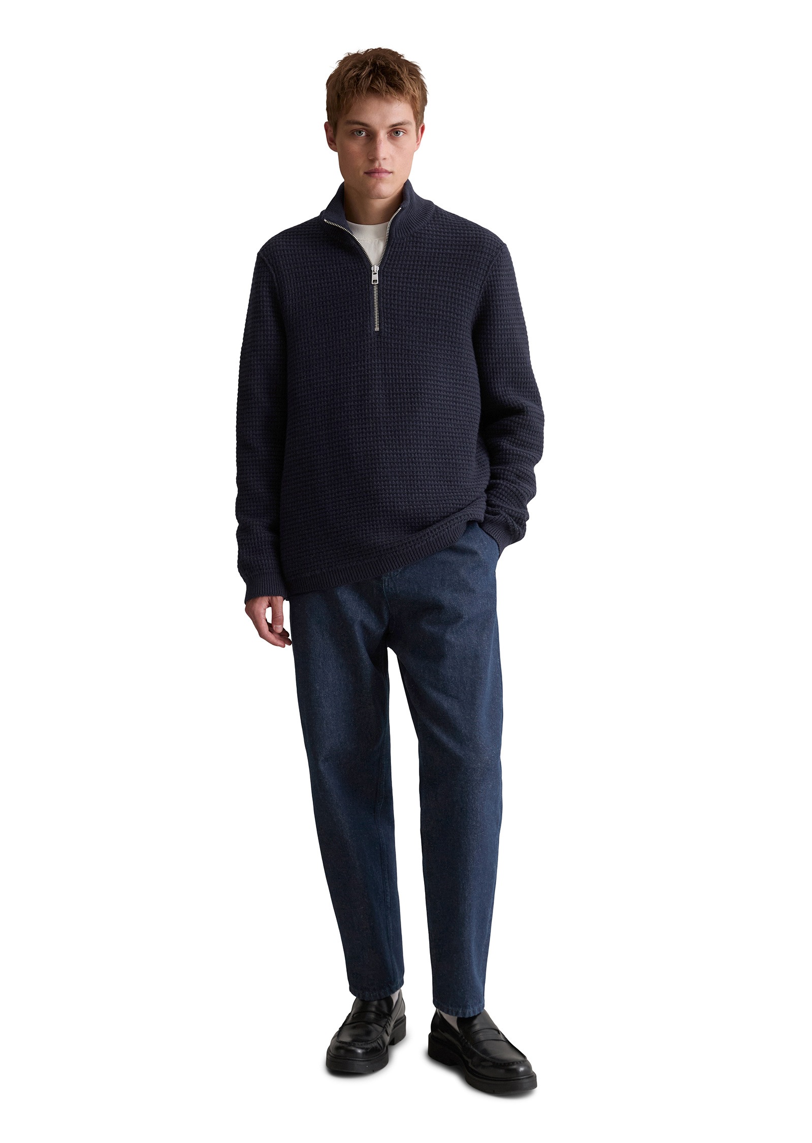 Marc O'Polo DENIM Troyer »mit markanter Struktur«