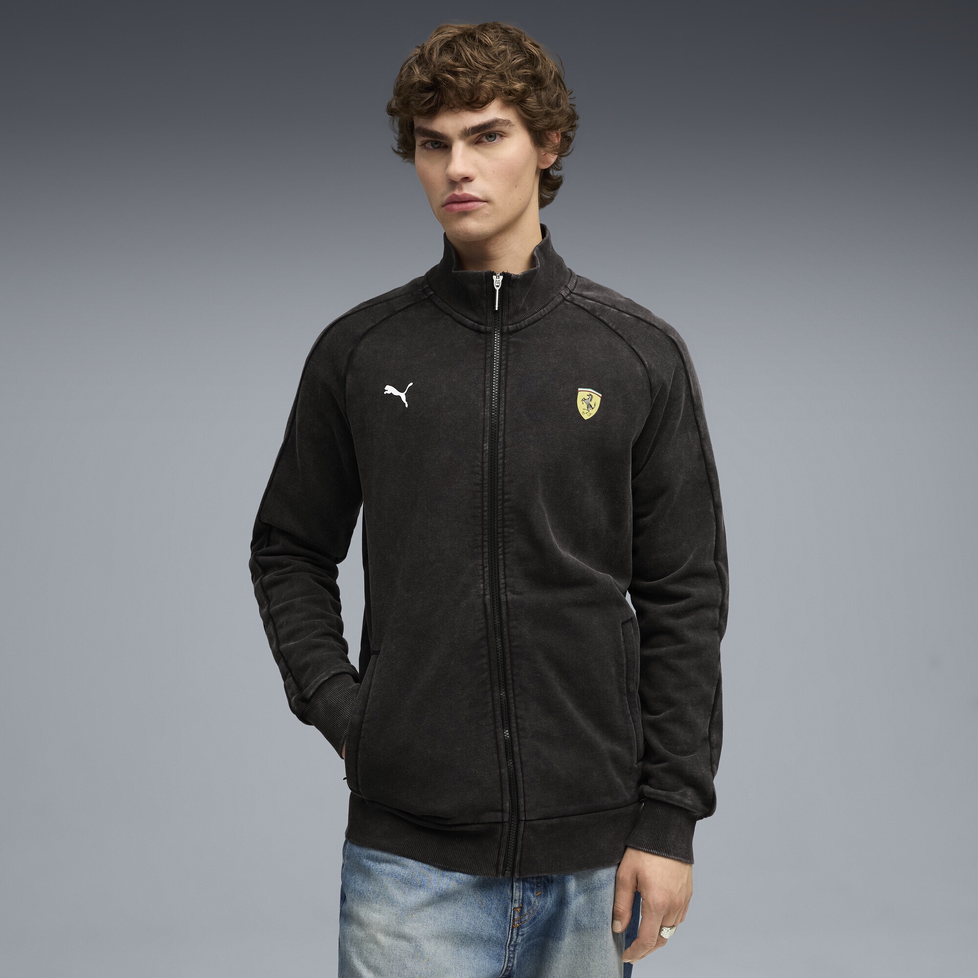 PUMA Sweatjacke »Scuderia Ferrari T7 Jacke Herren«