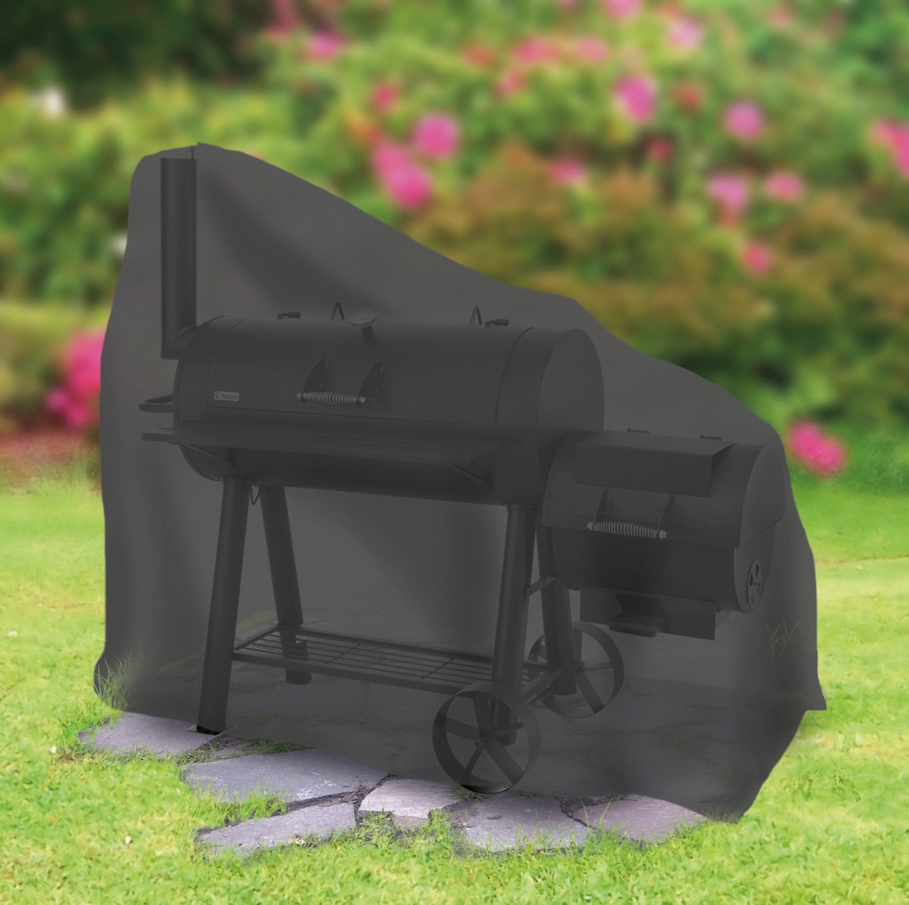 Tepro Grill-Schutzhülle, BxLxH: 172x89x147 cm, für Smoker groß