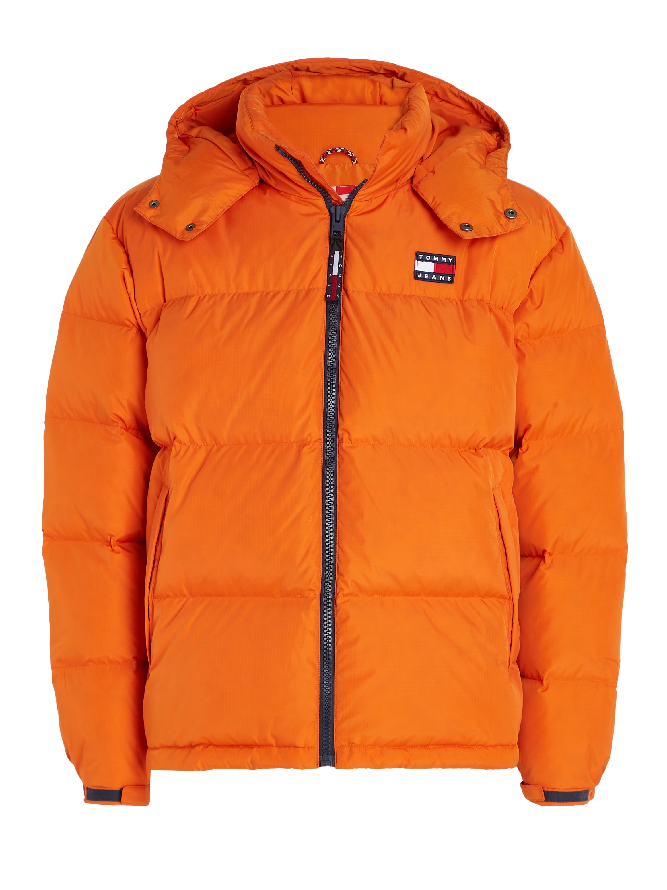 Tommy Jeans Steppjacke »TJM ALASKA PUFFER«, mit Kapuze, mit Markenlabel