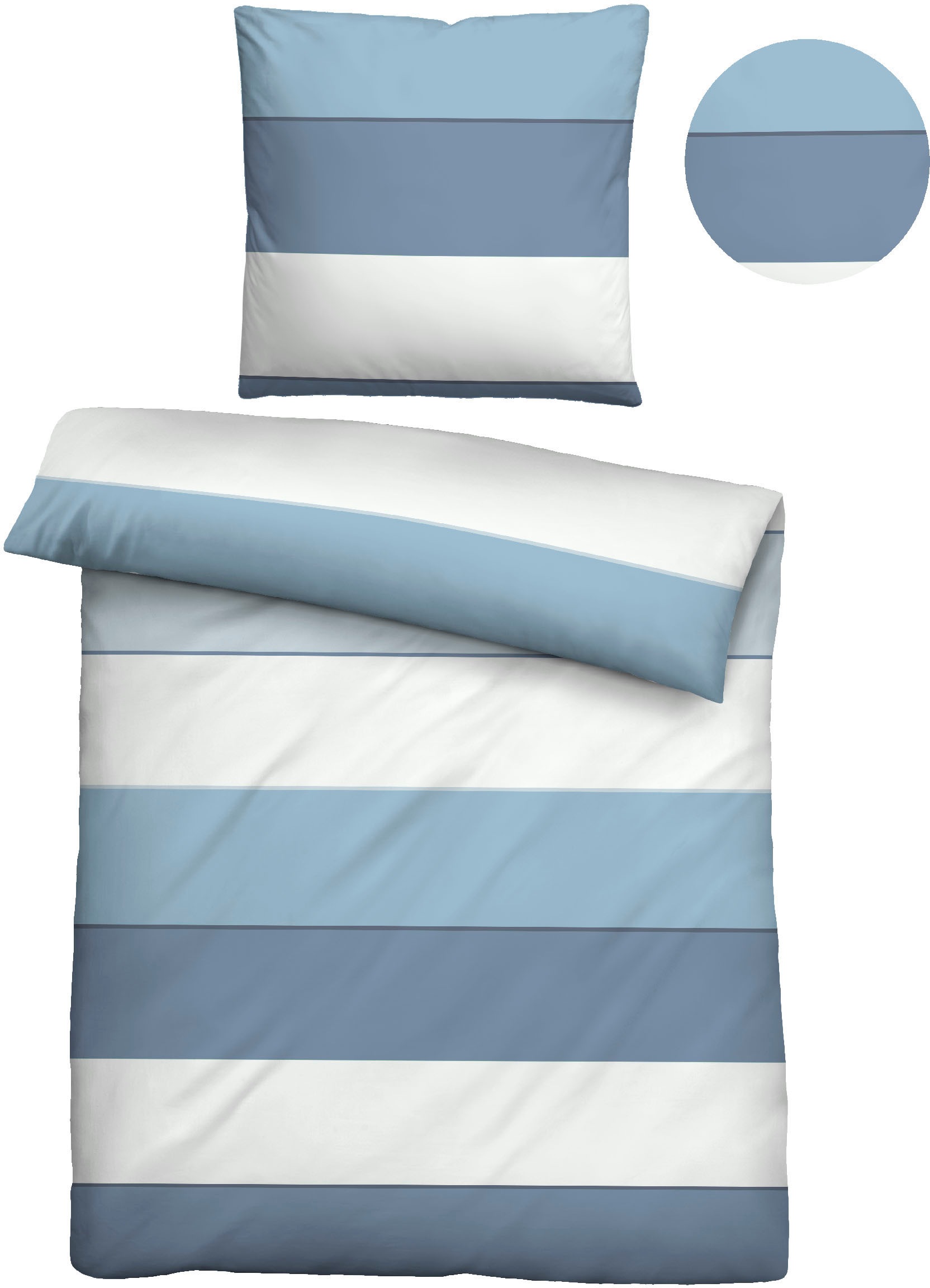 Biberna Bettwäsche "Antonia" 2 Stk. tlg. feiner Glanz + weicher Griff, pfle günstig online kaufen