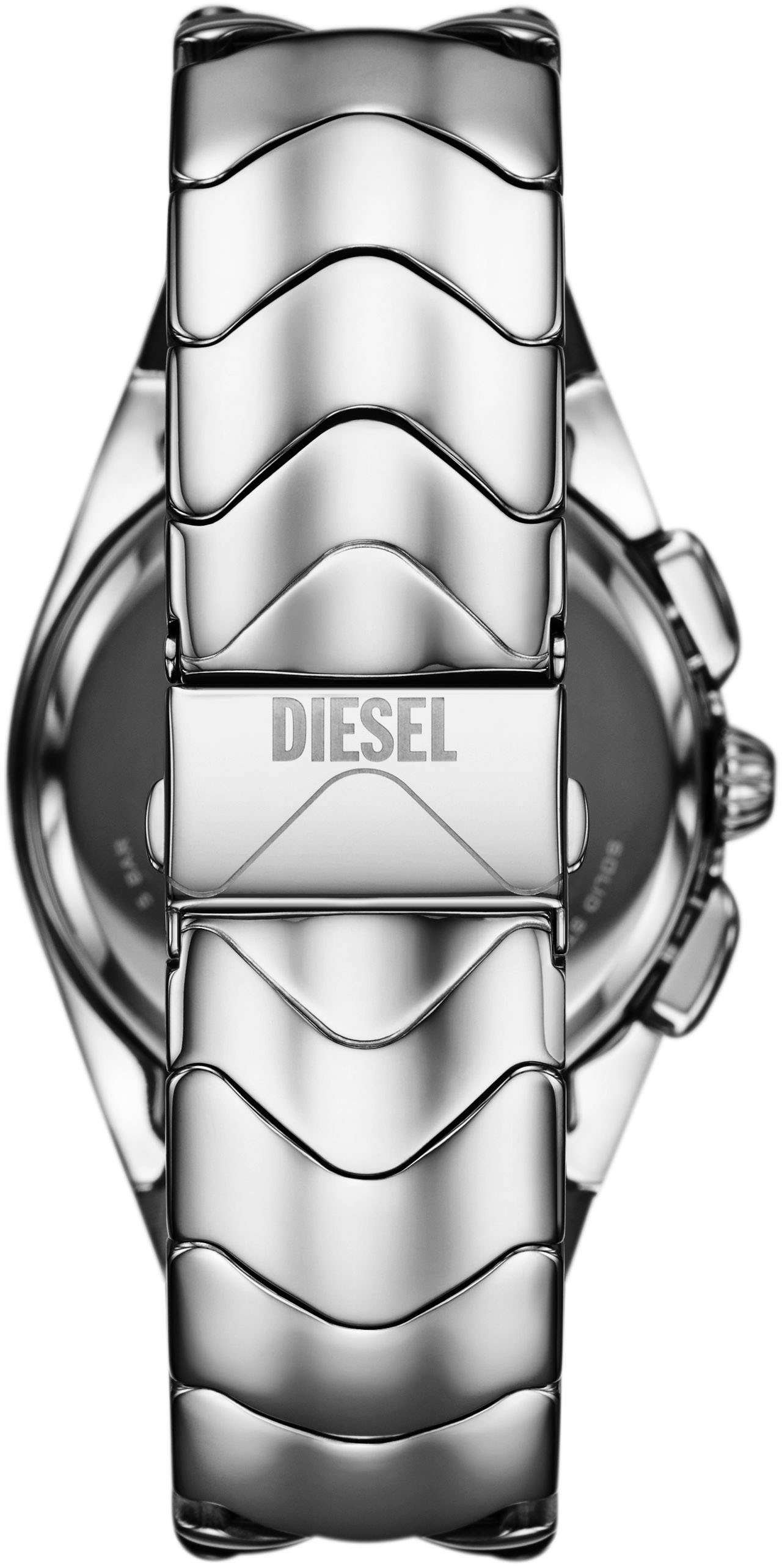 Diesel Chronograph »MERCURIAL«, Quarzuhr, Armbanduhr, Herrenuhr, Edelstahlarmband, Stoppfunktion, Tag