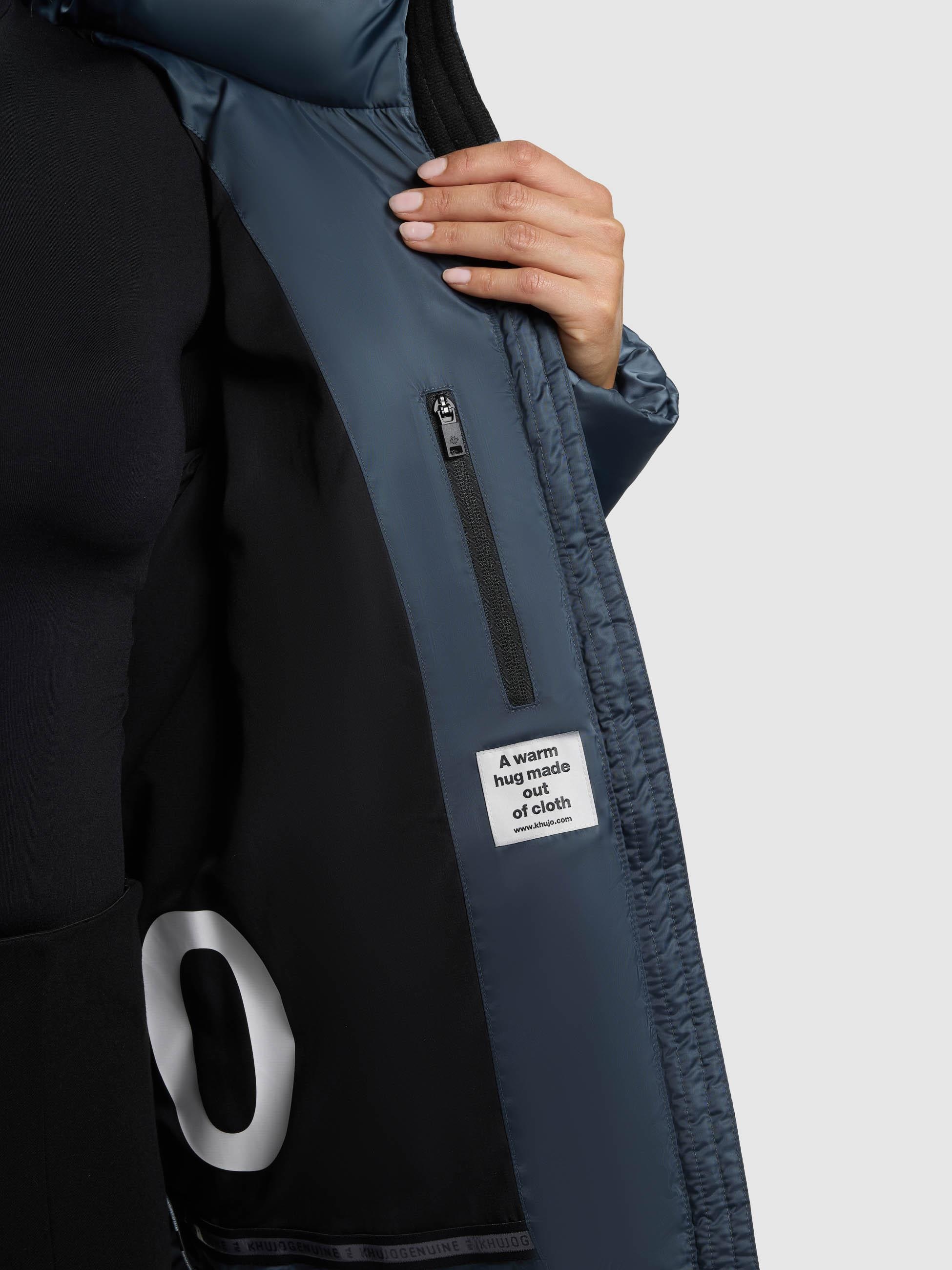 khujo Winterjacke »Olsa2« mit Kapuze Gefütterte Steppjacke mit Kapuze