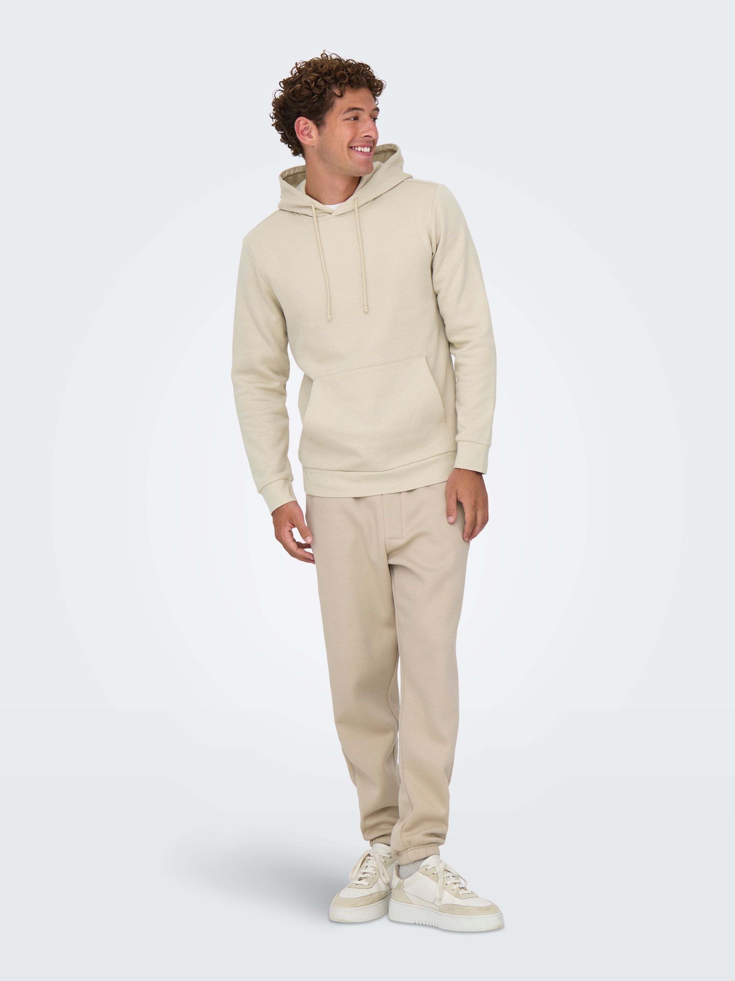 ONLY & SONS Kapuzensweatshirt »ONSCHASE REG HOOD SWEAT OTL«
