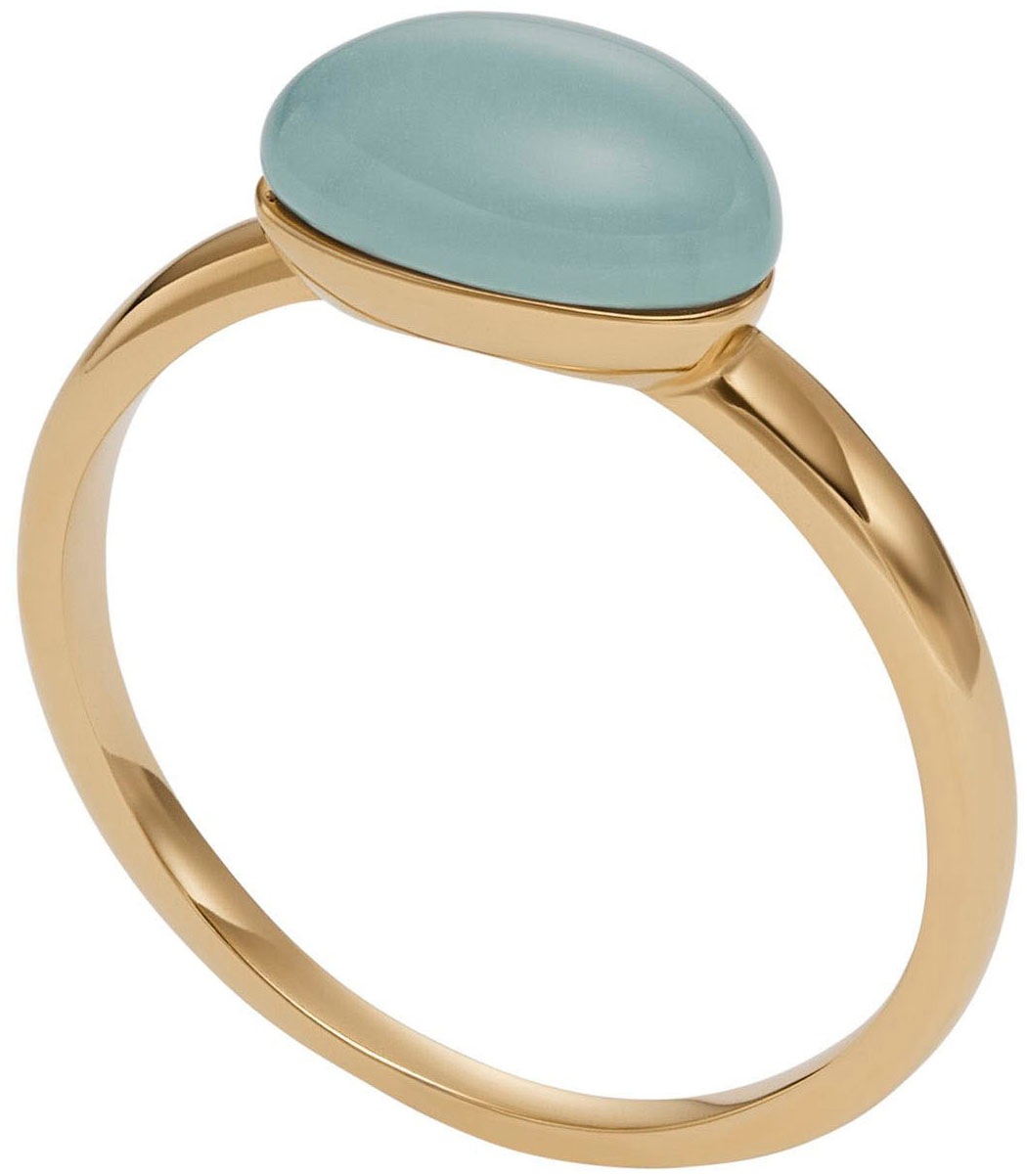 Skagen oorring SKJ1807710 Sofie Sea Glass goudkleur | wehkamp