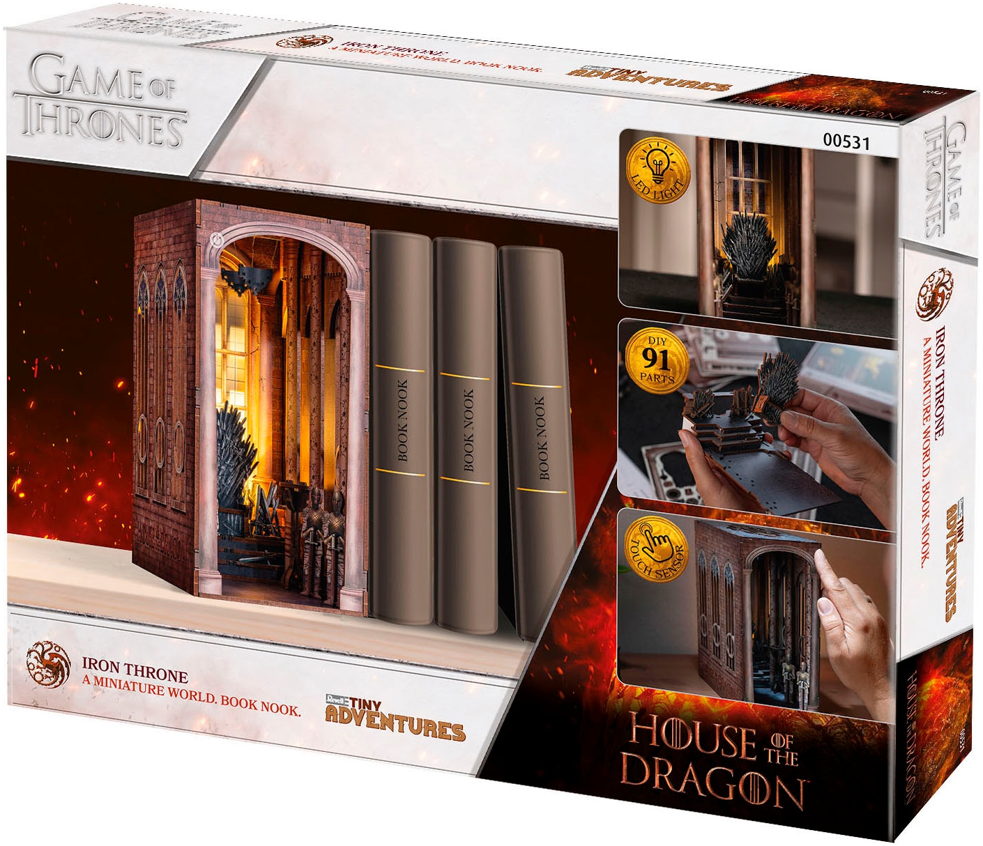 Revell® Modellbausatz »Revell Tiny Adventures, House of the Dragon, Iron Throne«