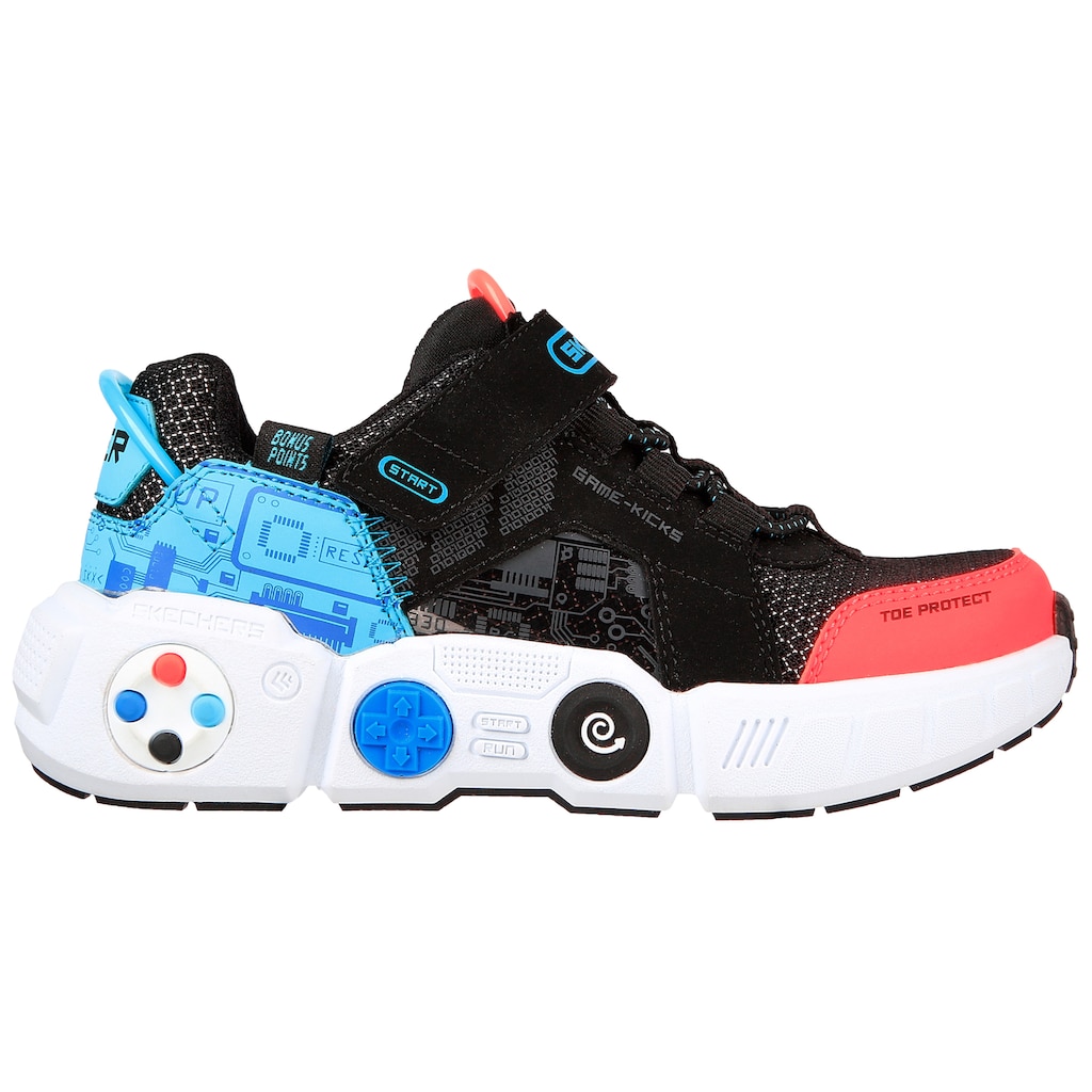 Skechers Kids Sneaker »GAMETRONIX-«, für Maschinenwäsche geeignet, Freizeitschuh, Halbschuh, Schnürschuh