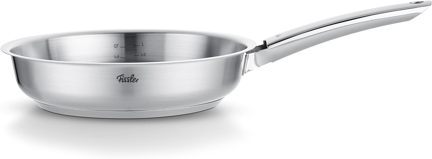 Fissler Bratpfanne "Fissler Pure Collection Pfanne 20cm" Edelstahl 18/10 1 Stk. tlg. Superthermic Boden, backofengeeignet (bis 230C), Made in Germany