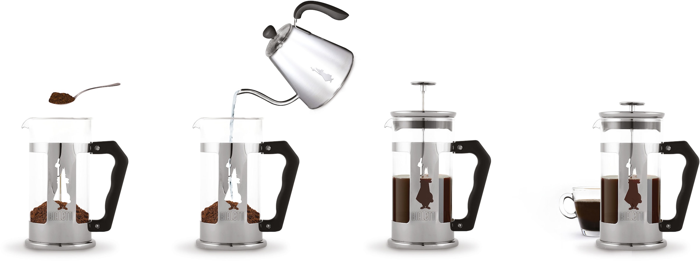 BIALETTI Kaffeebereiter bestellen 1 l Press BAUR »French Kaffeekanne | Preziosa«