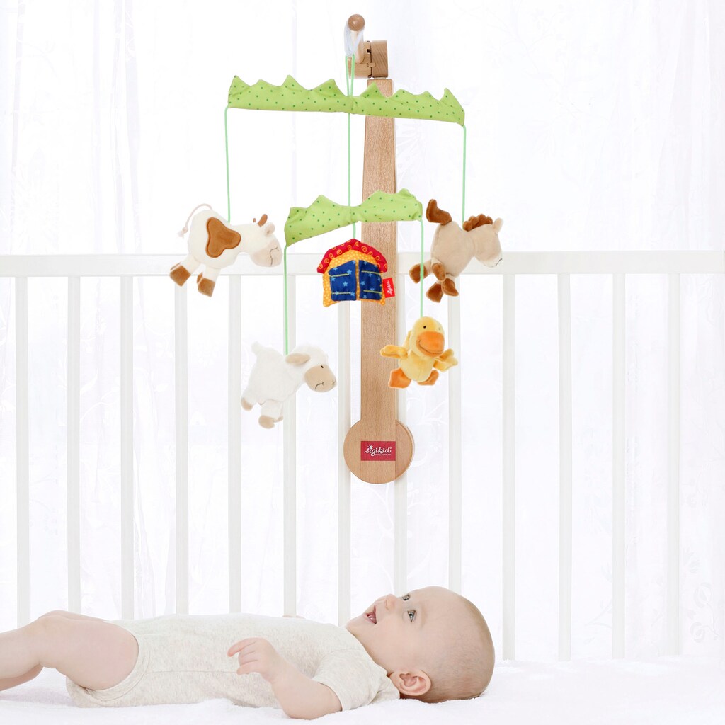 Sigikid Mobile »Holzrack, natur«