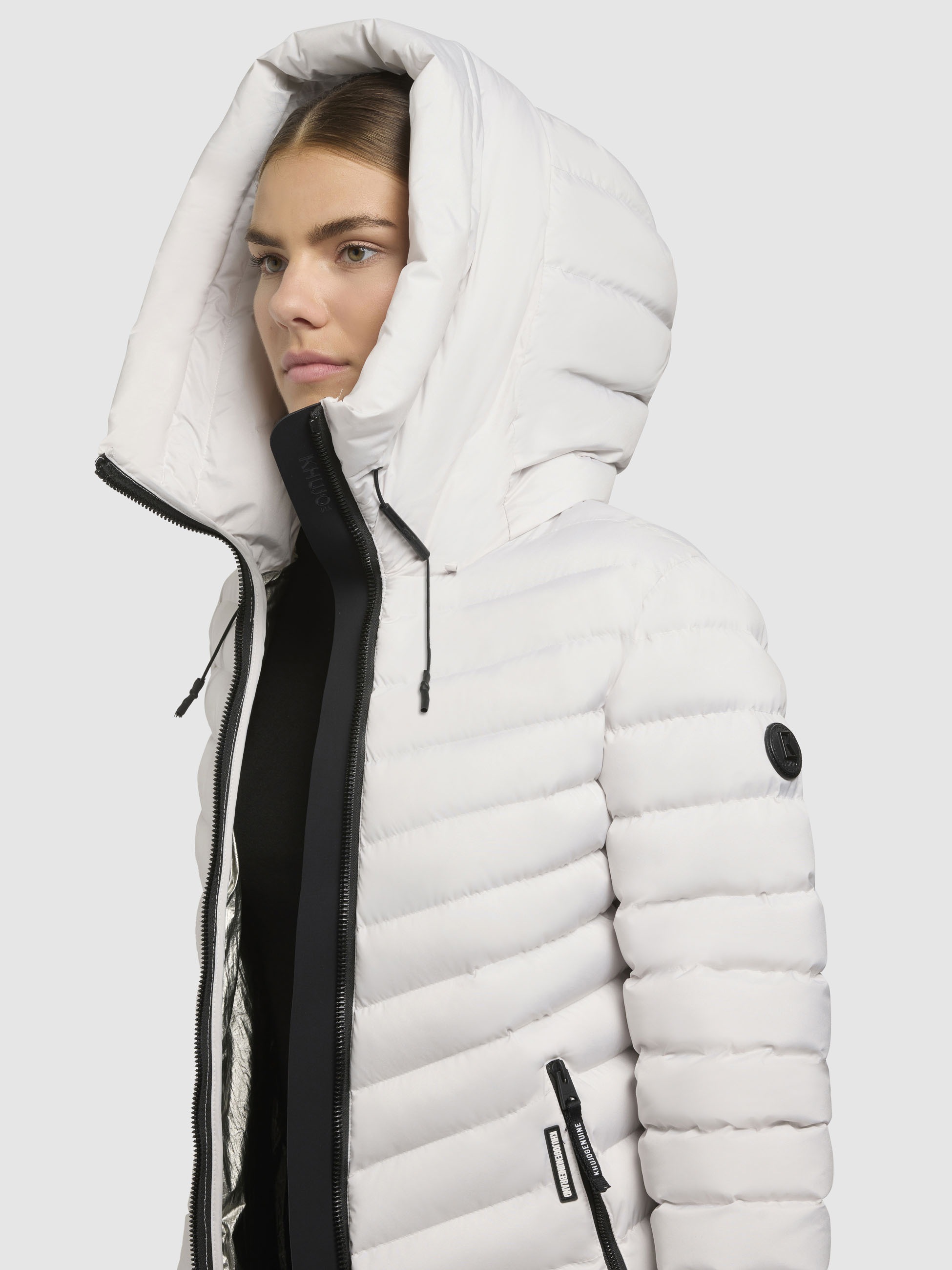 khujo Steppjacke »PACE«, mit Kapuze